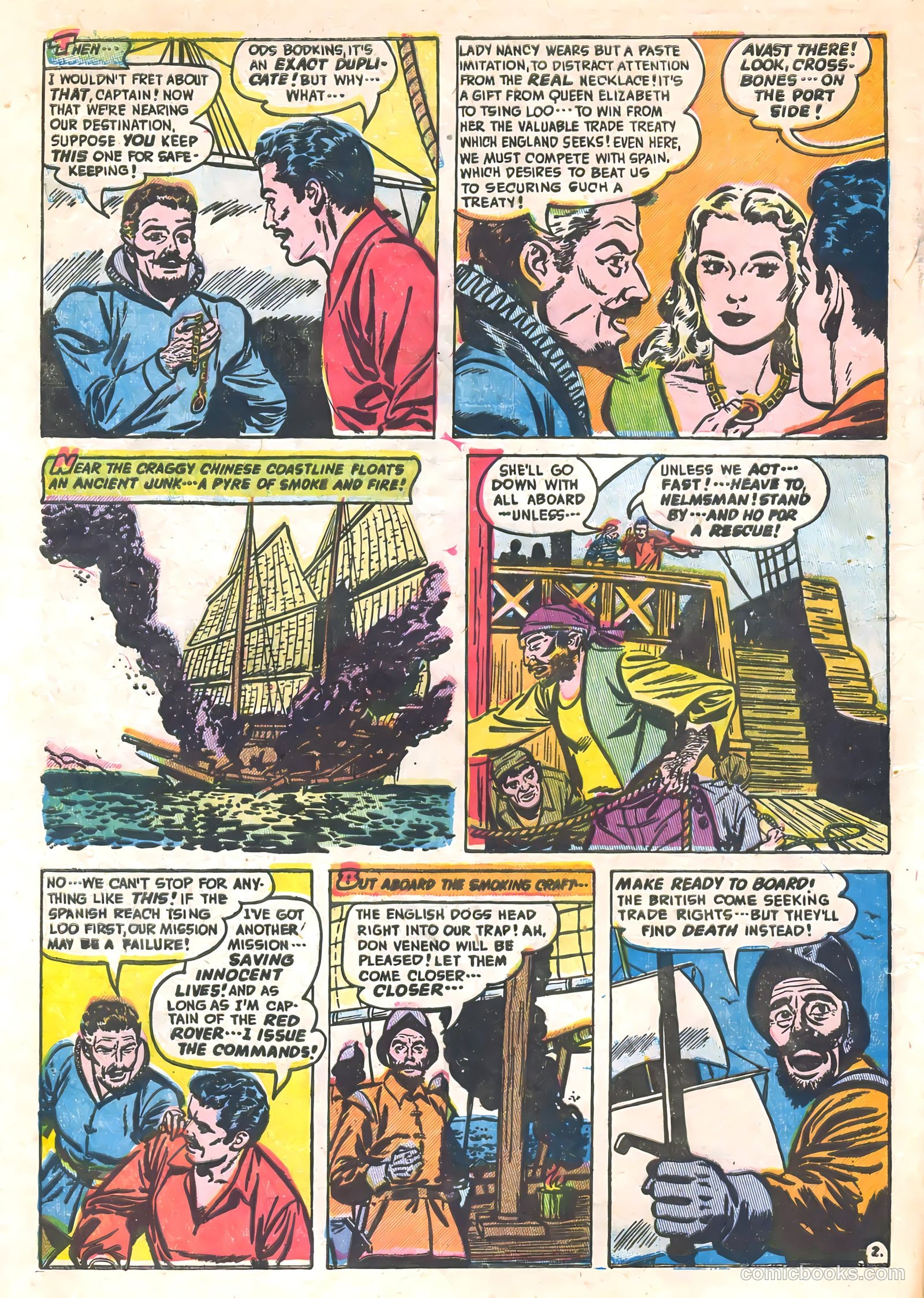 Soldiers of Fortune #9 (1952, Creston Publications Corp.) — page 16 of 36
