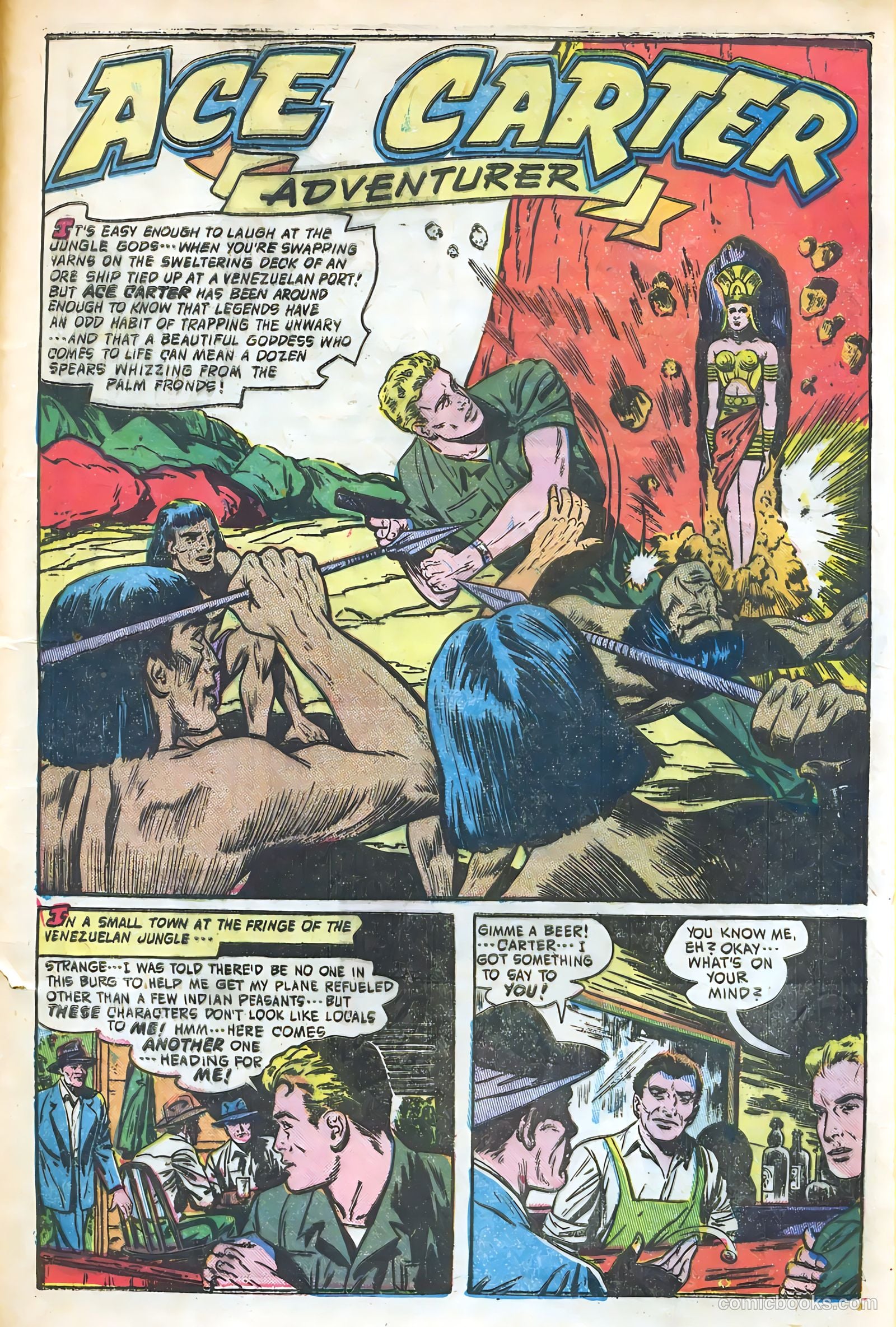 Soldiers of Fortune #9 (1952, Creston Publications Corp.) — page 25 of 36