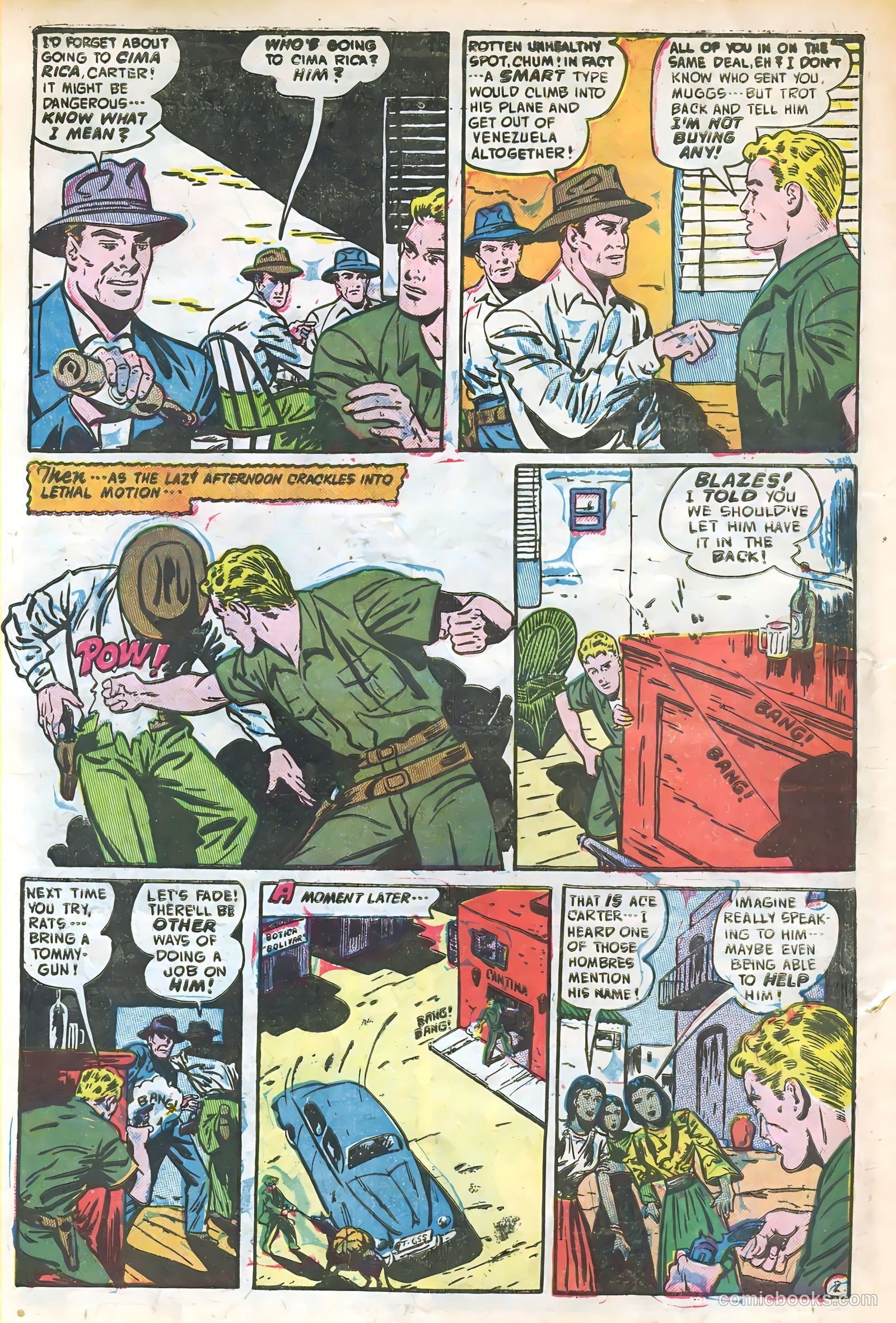 Soldiers of Fortune #9 (1952, Creston Publications Corp.) — page 26 of 36