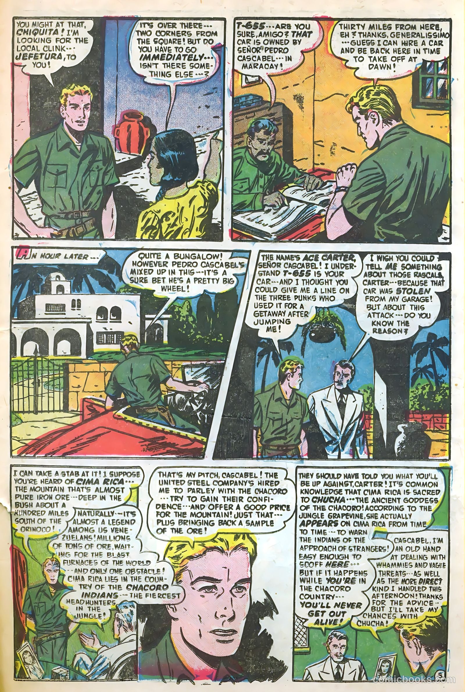Soldiers of Fortune #9 (1952, Creston Publications Corp.) — page 27 of 36
