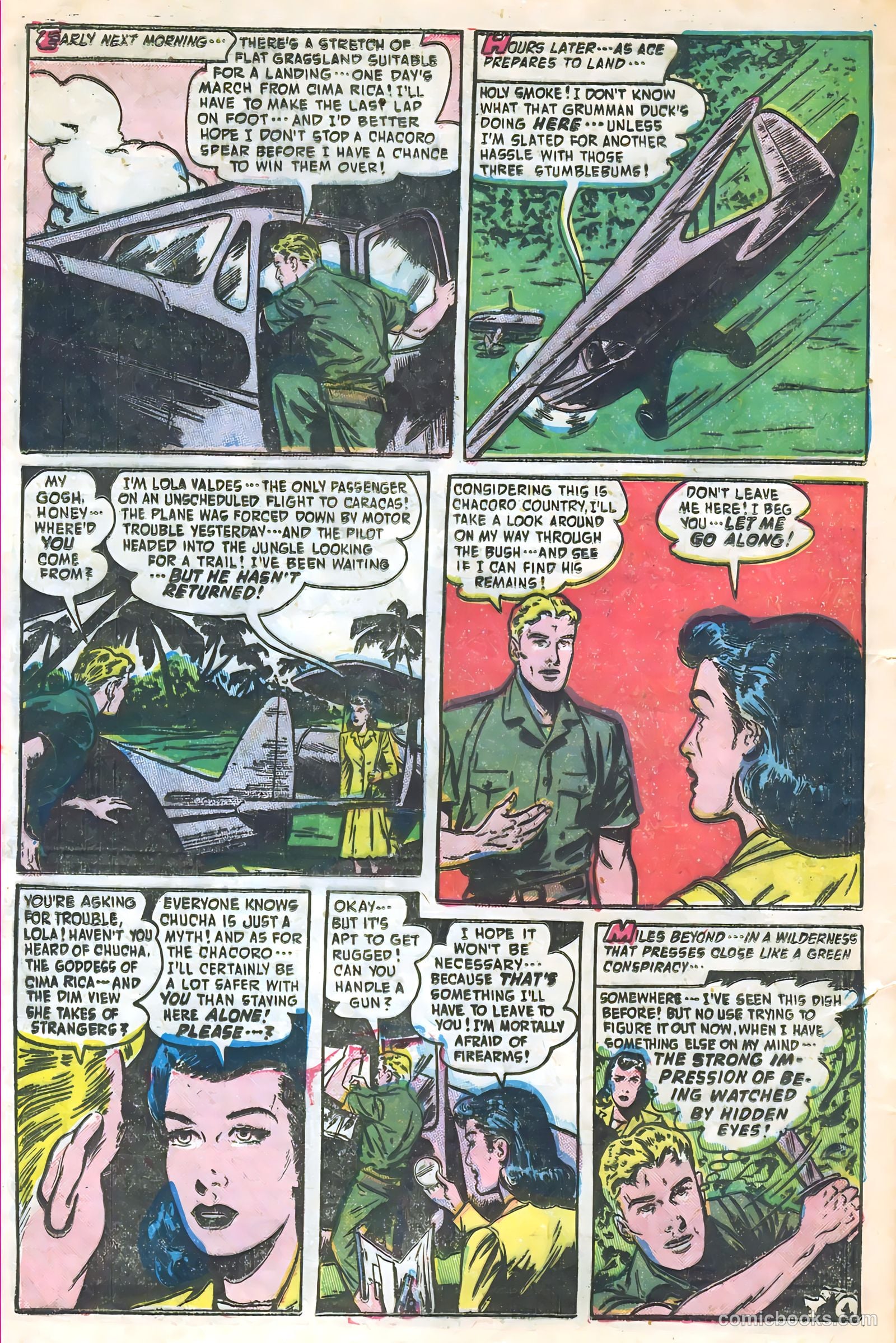 Soldiers of Fortune #9 (1952, Creston Publications Corp.) — page 28 of 36