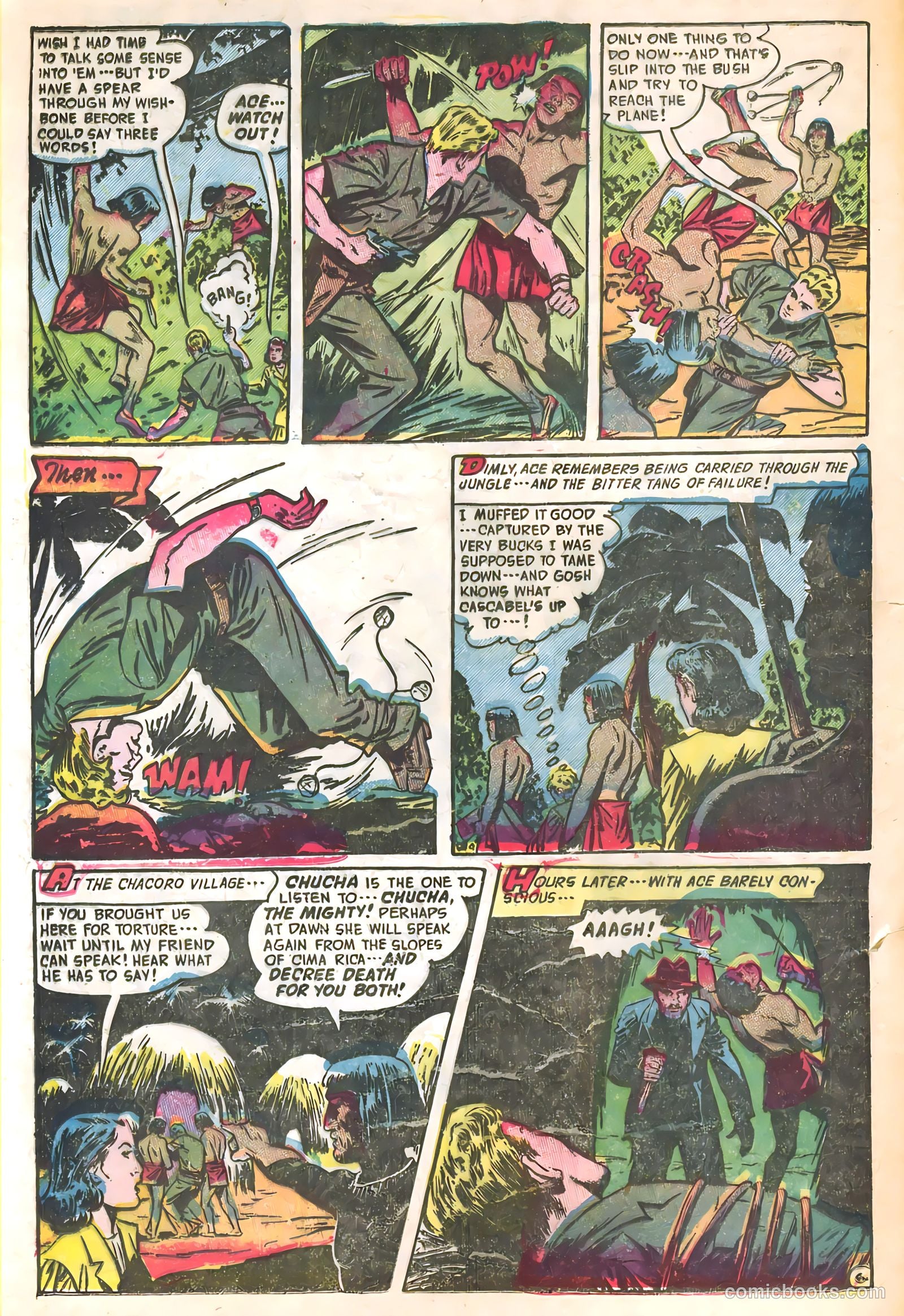 Soldiers of Fortune #9 (1952, Creston Publications Corp.) — page 30 of 36