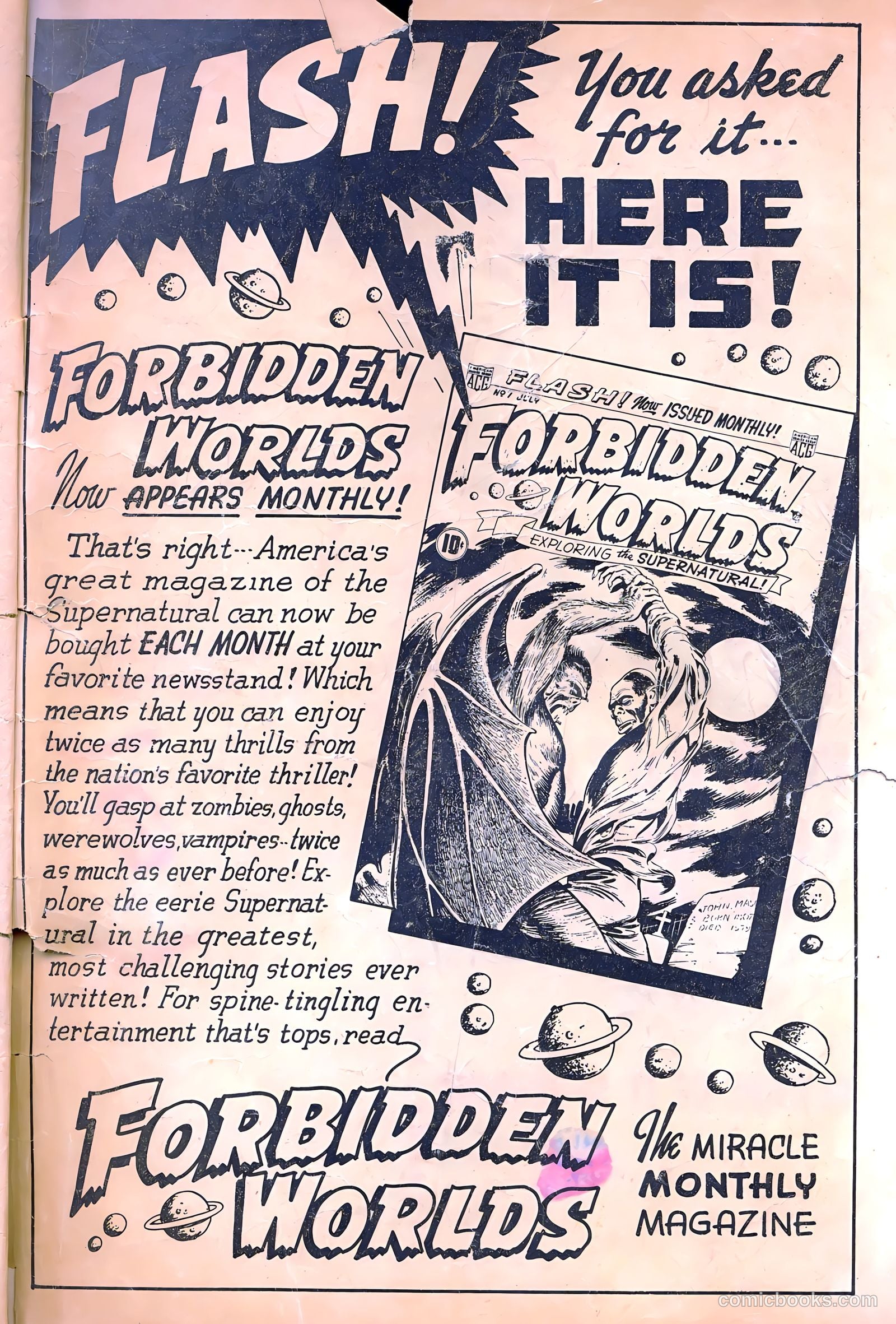 Soldiers of Fortune #9 (1952, Creston Publications Corp.) — page 35 of 36