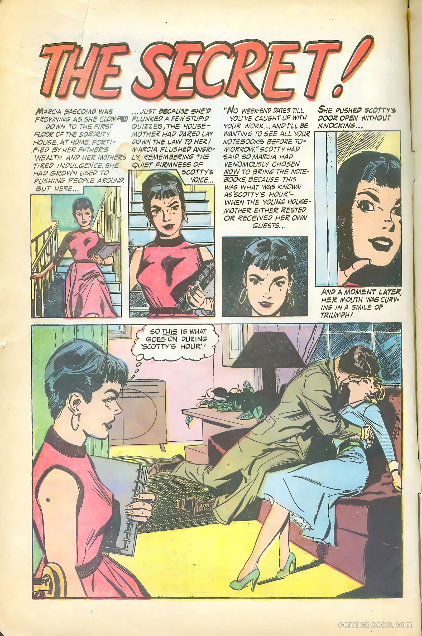 Sorority Secrets #1 (1954) — page 4