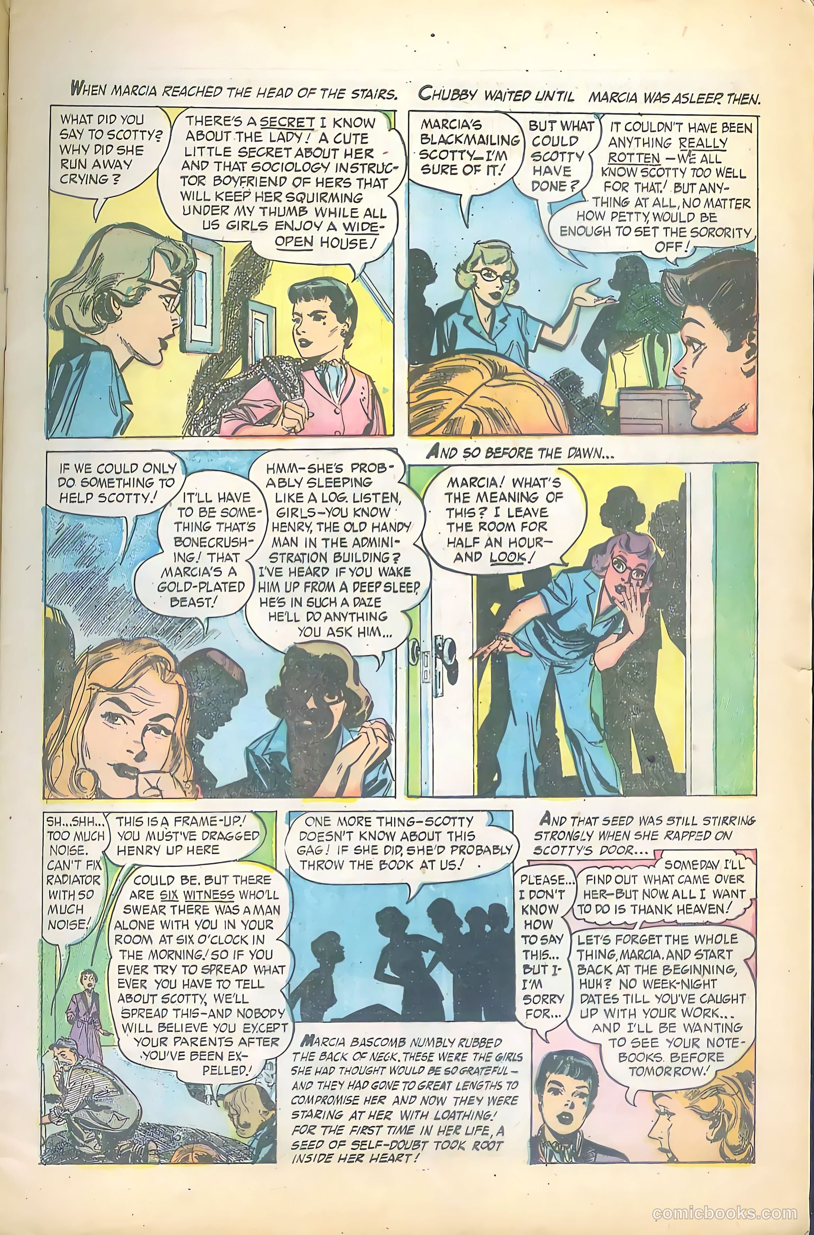 Sorority Secrets #1 (1954) — page 7