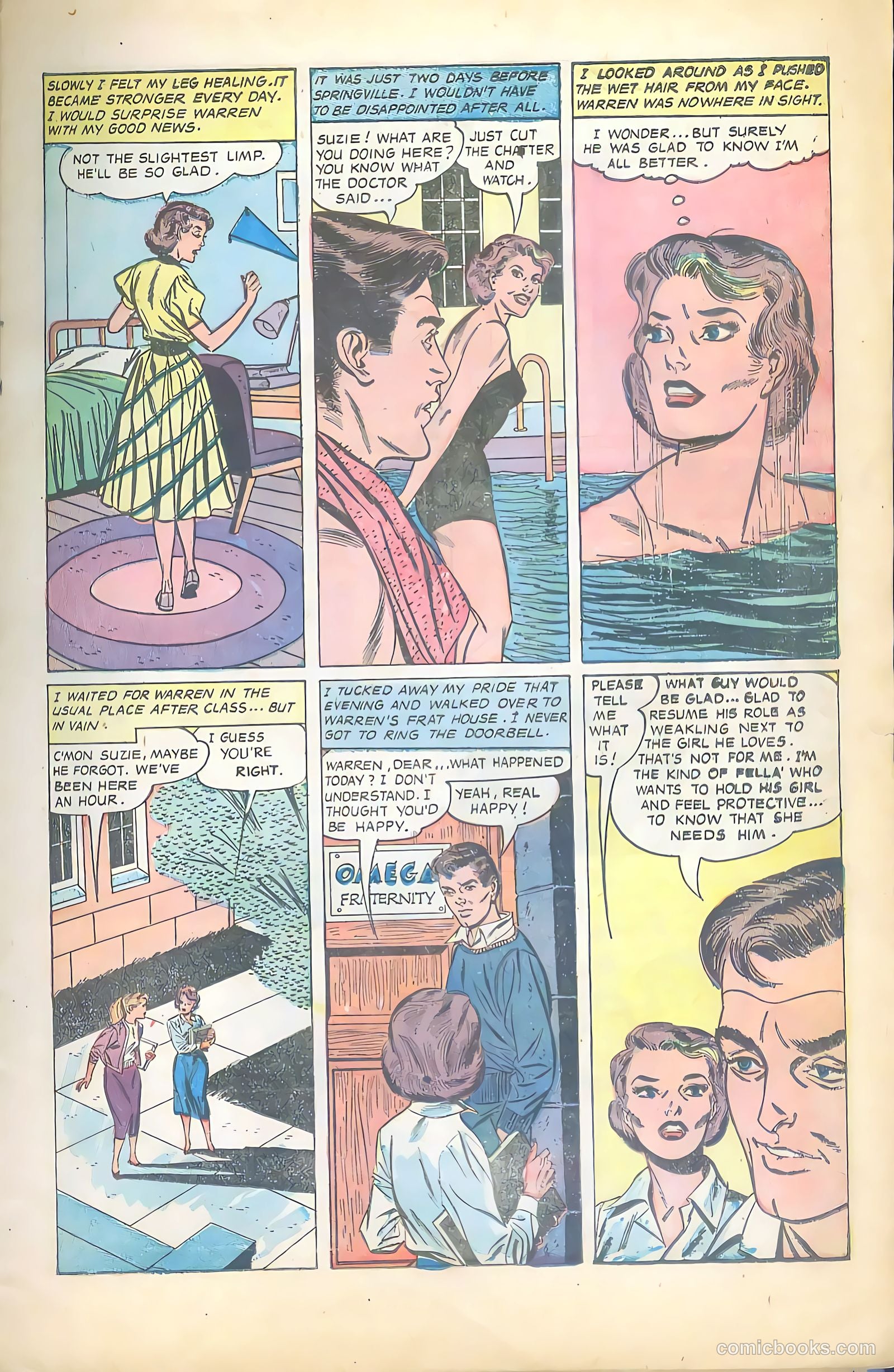 Sorority Secrets #1 (1954) — page 13