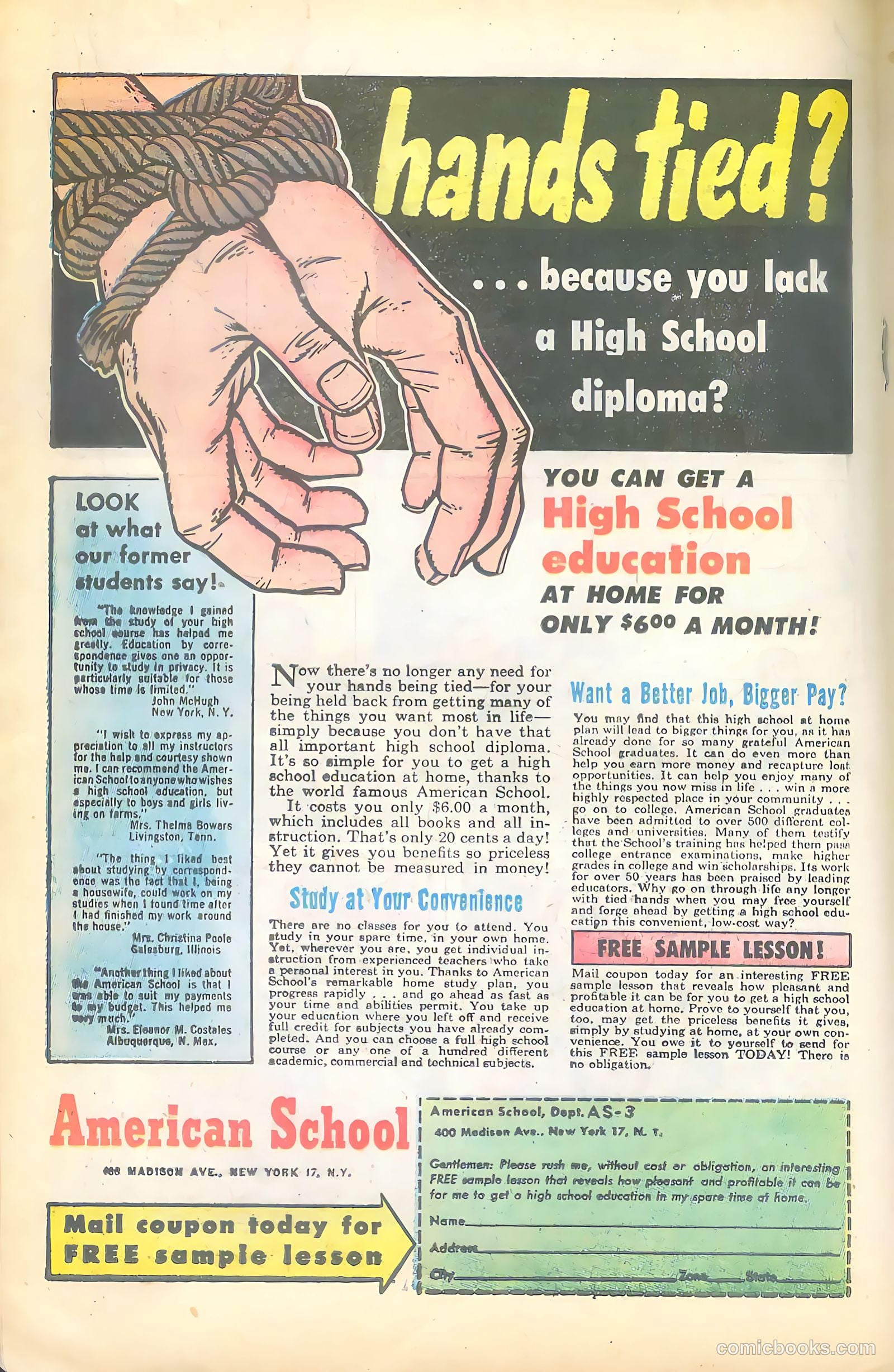 Sorority Secrets #1 (1954) — page 18