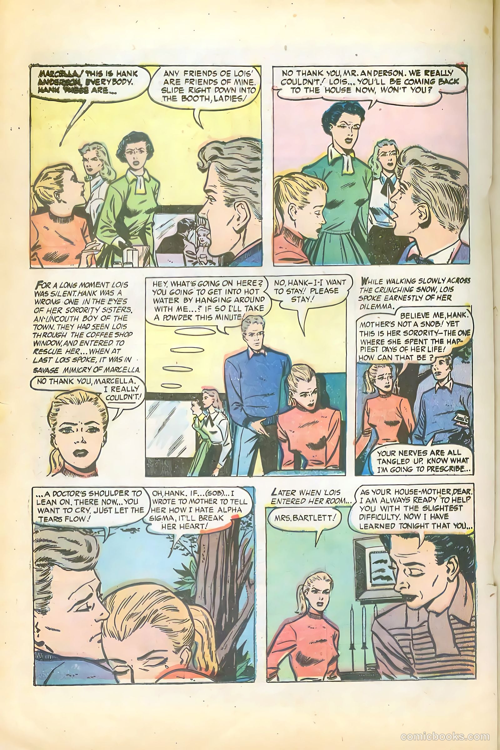 Sorority Secrets #1 (1954) — page 20