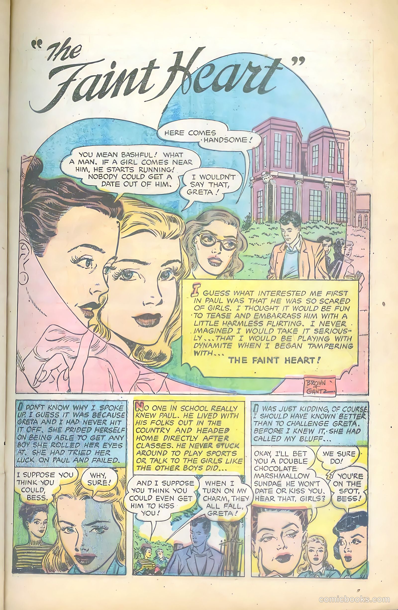 Sorority Secrets #1 (1954) — page 23