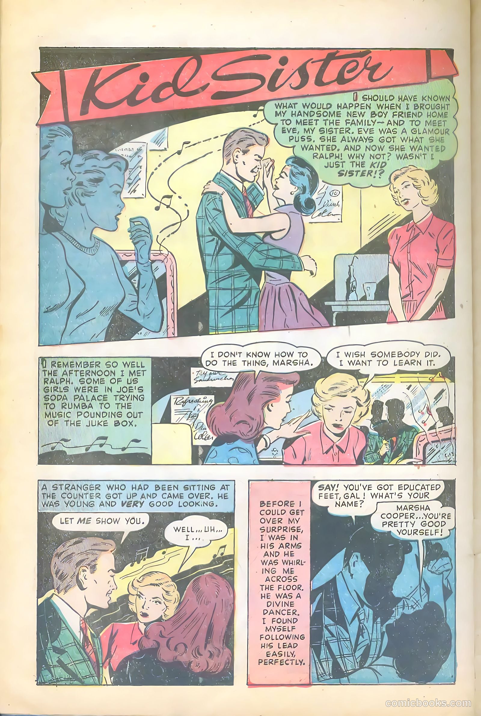 Sorority Secrets #1 (1954) — page 28