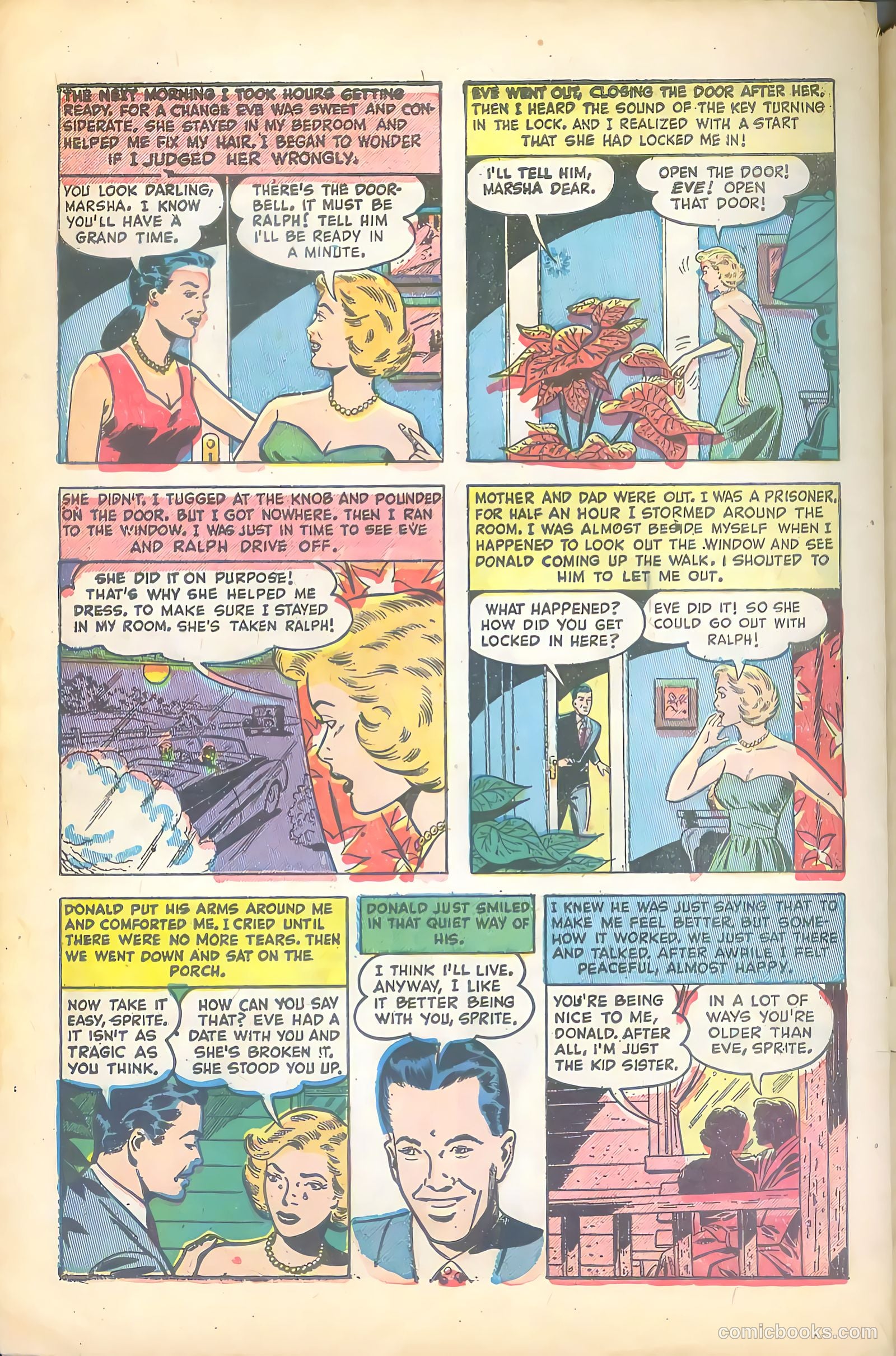 Sorority Secrets #1 (1954) — page 32