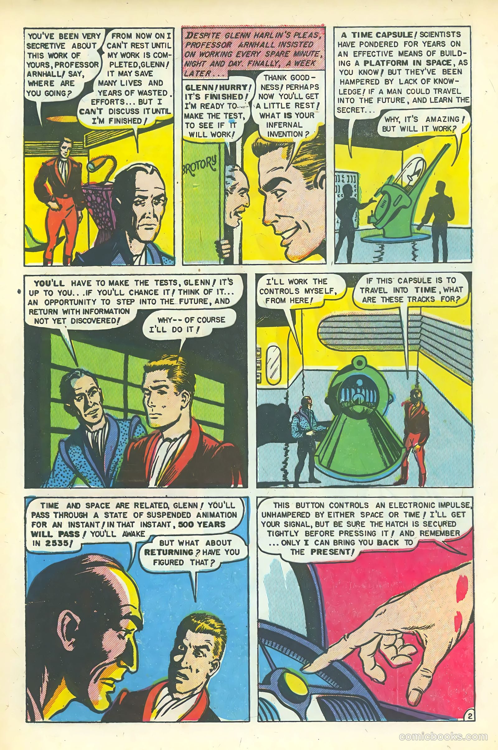 Space Action #3 (1952) — page 4 of 37