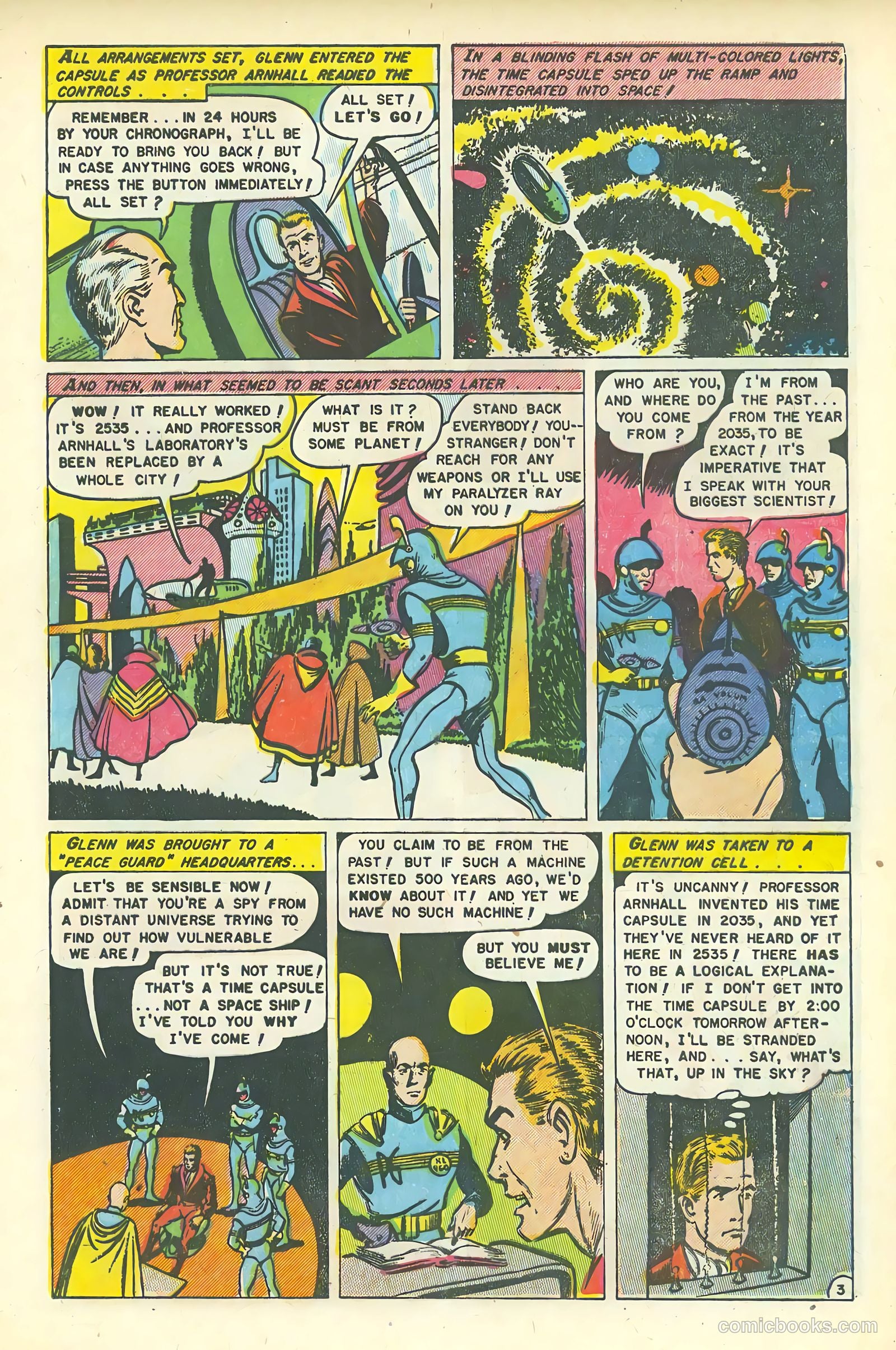 Space Action #3 (1952) — page 5 of 37