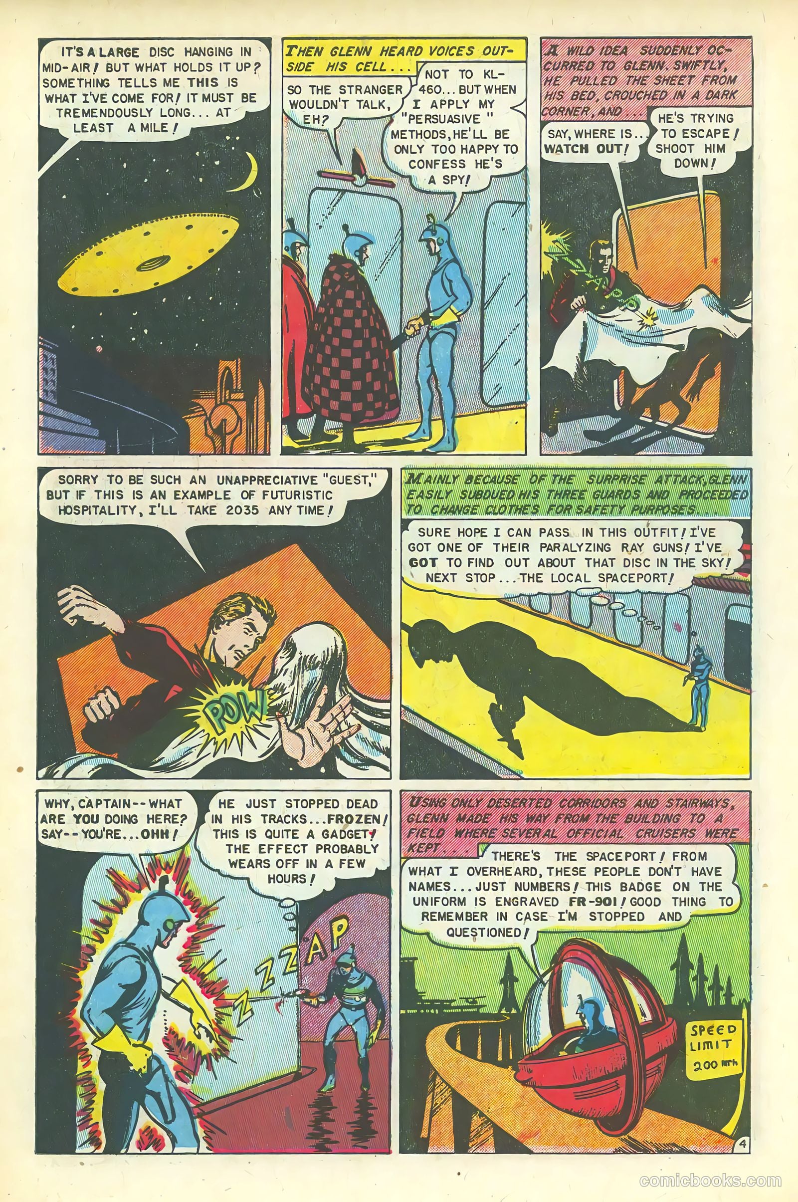 Space Action #3 (1952) — page 6 of 37