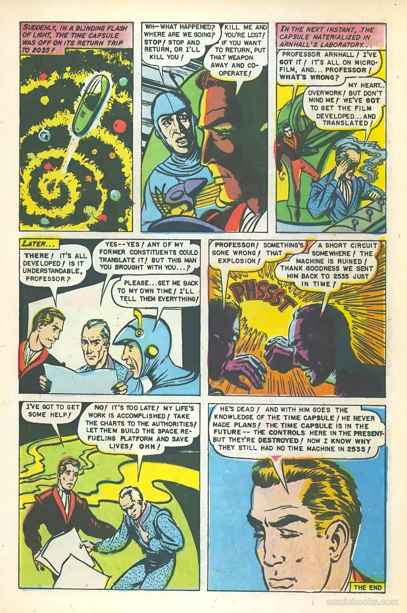 Space Action #3 (1952) — page 9 of 37