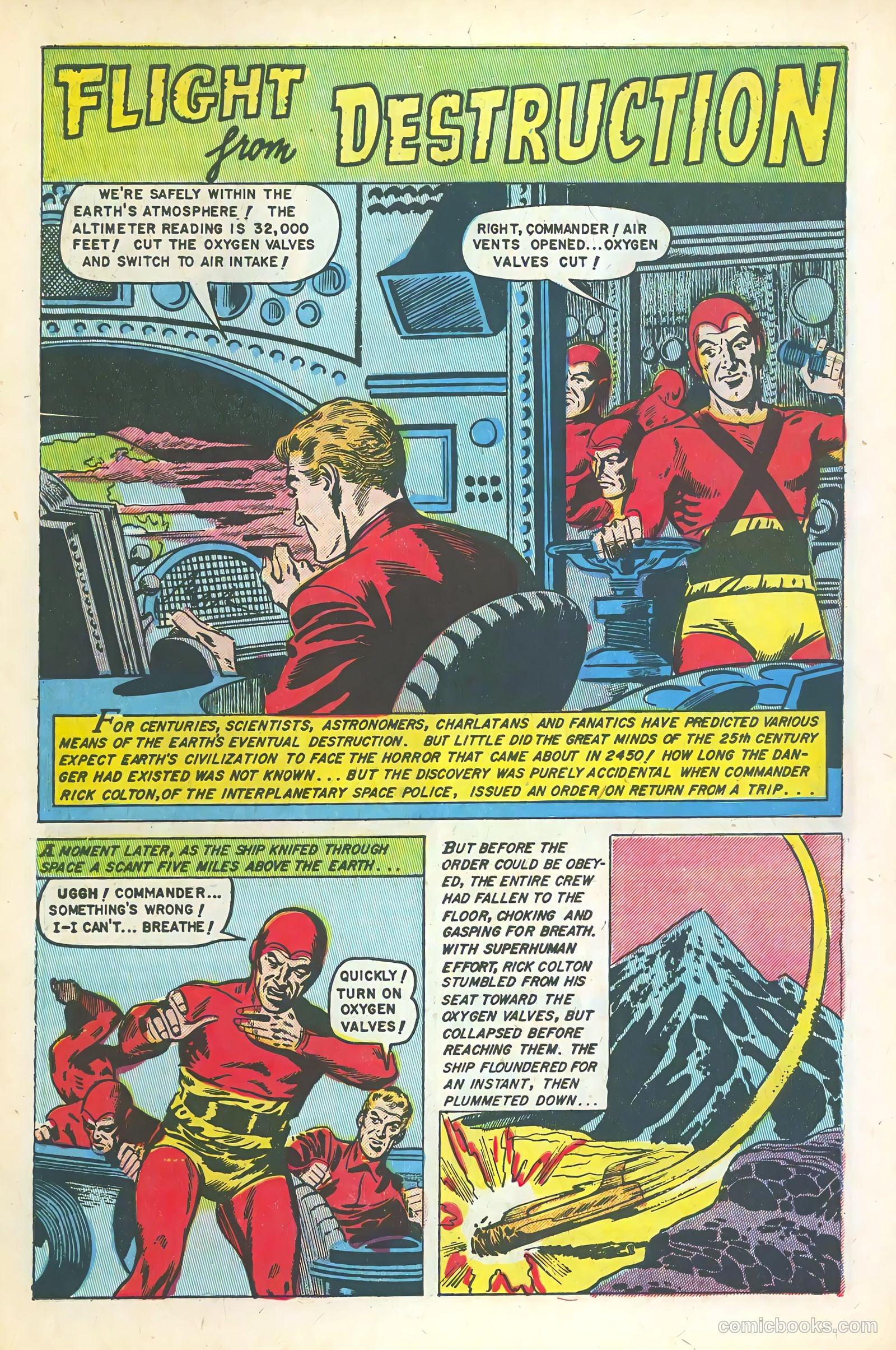 Space Action #3 (1952) — page 10 of 37