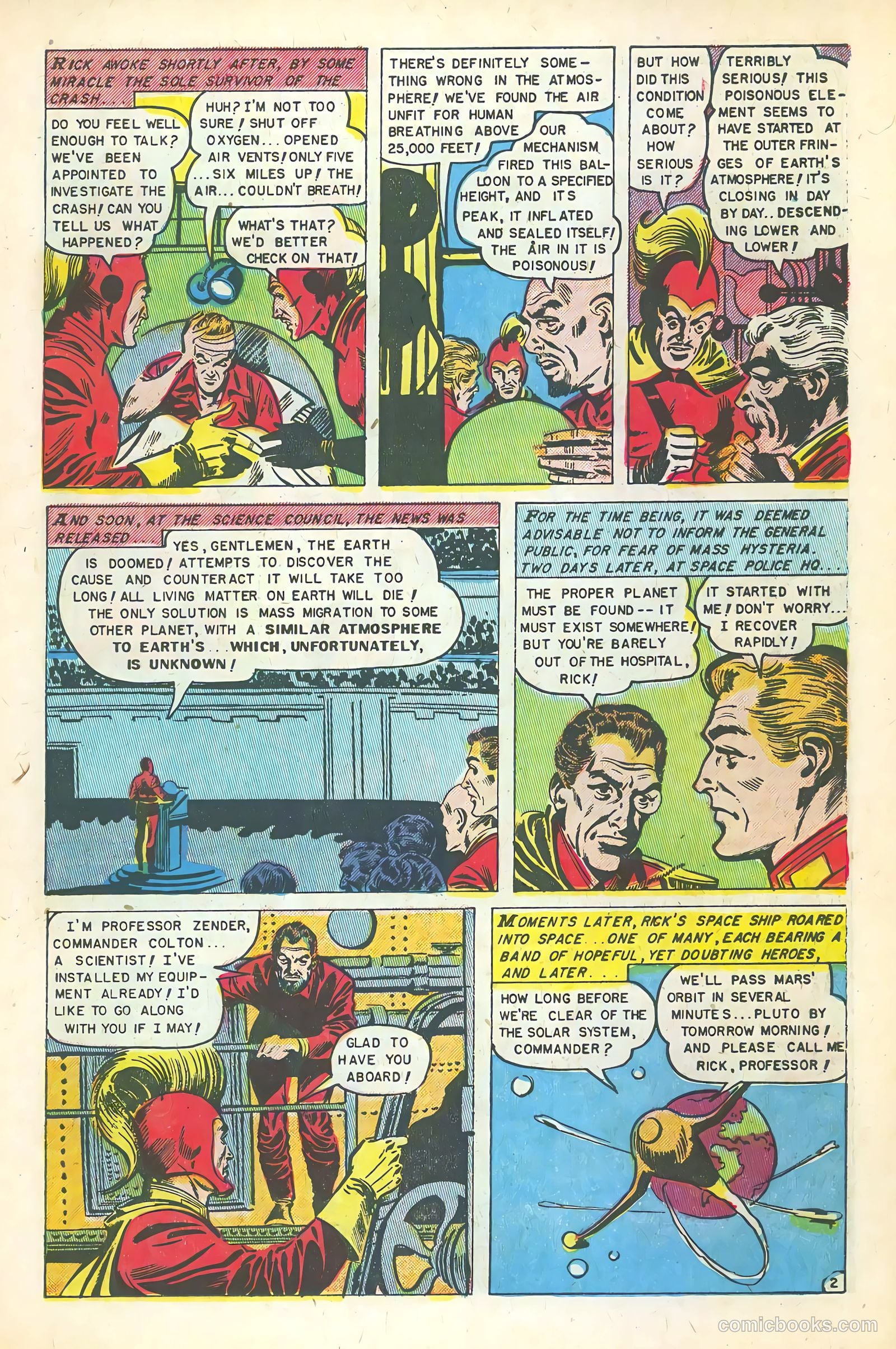 Space Action #3 (1952) — page 11 of 37