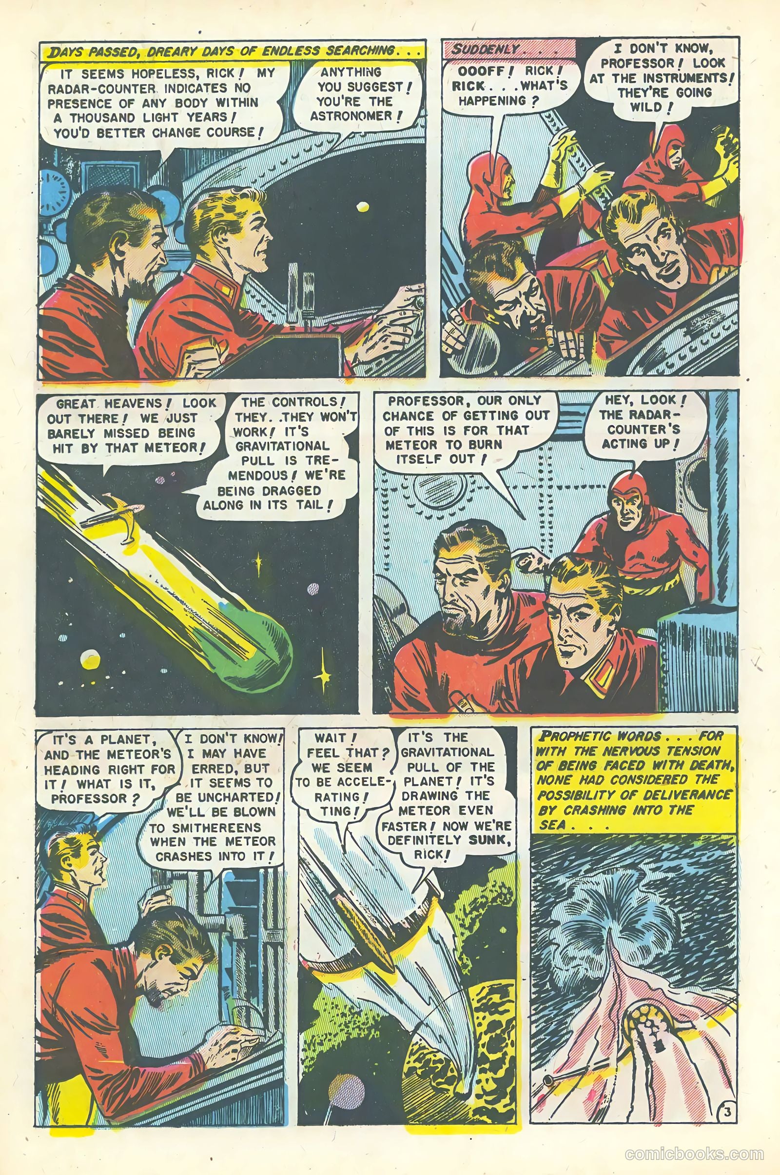 Space Action #3 (1952) — page 12 of 37