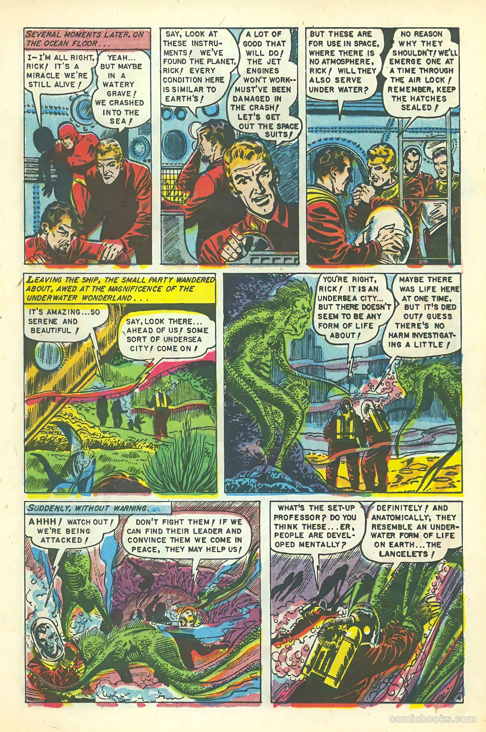 Space Action #3 (1952) — page 13 of 37
