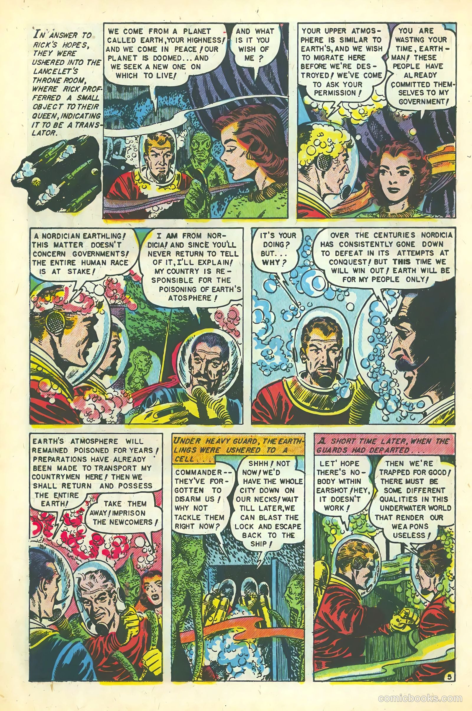 Space Action #3 (1952) — page 14 of 37