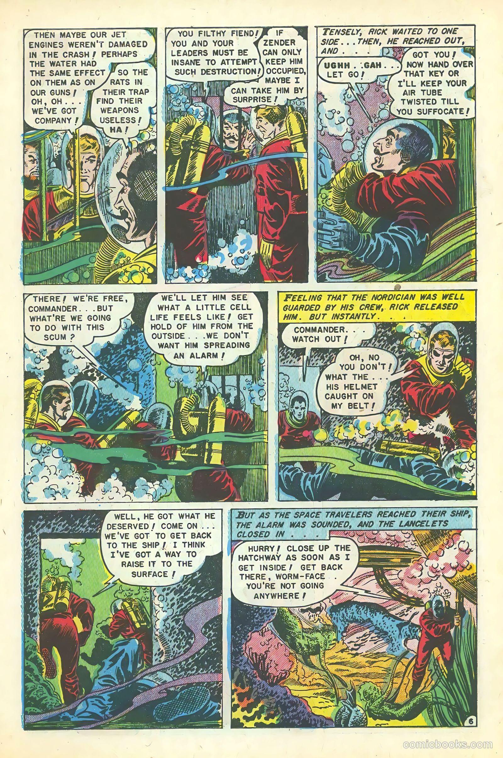 Space Action #3 (1952) — page 15 of 37