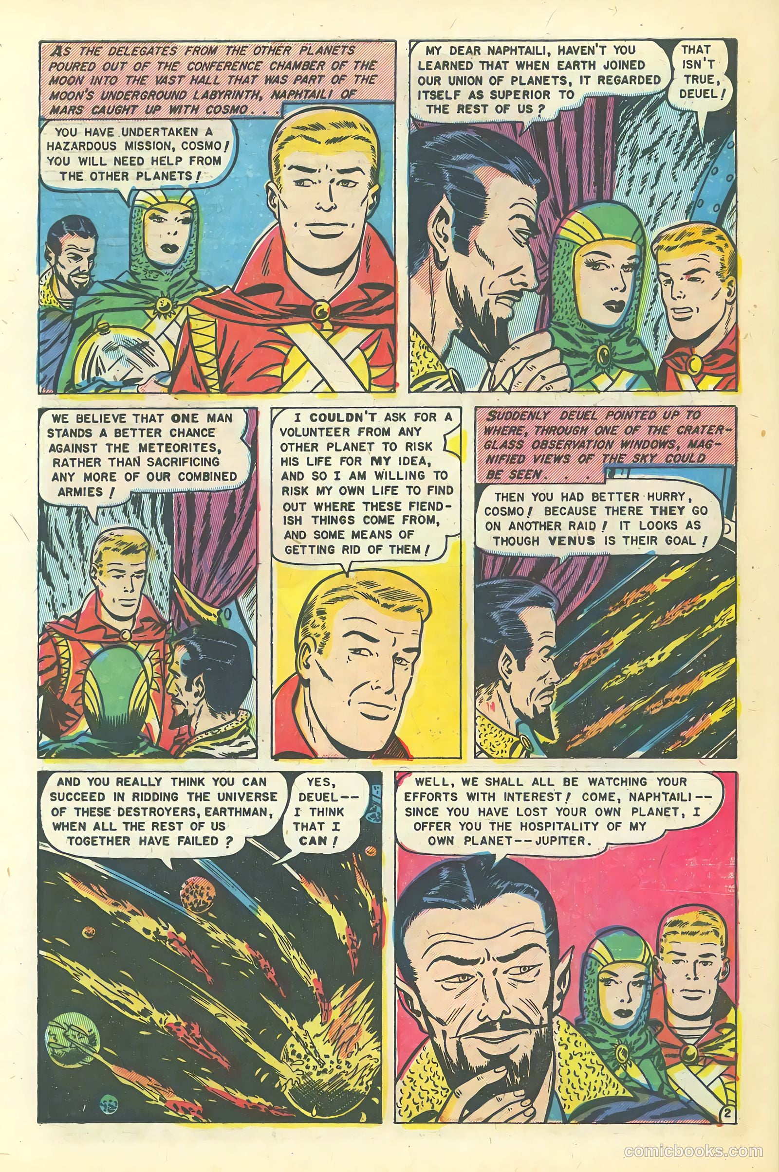 Space Action #3 (1952) — page 20 of 37