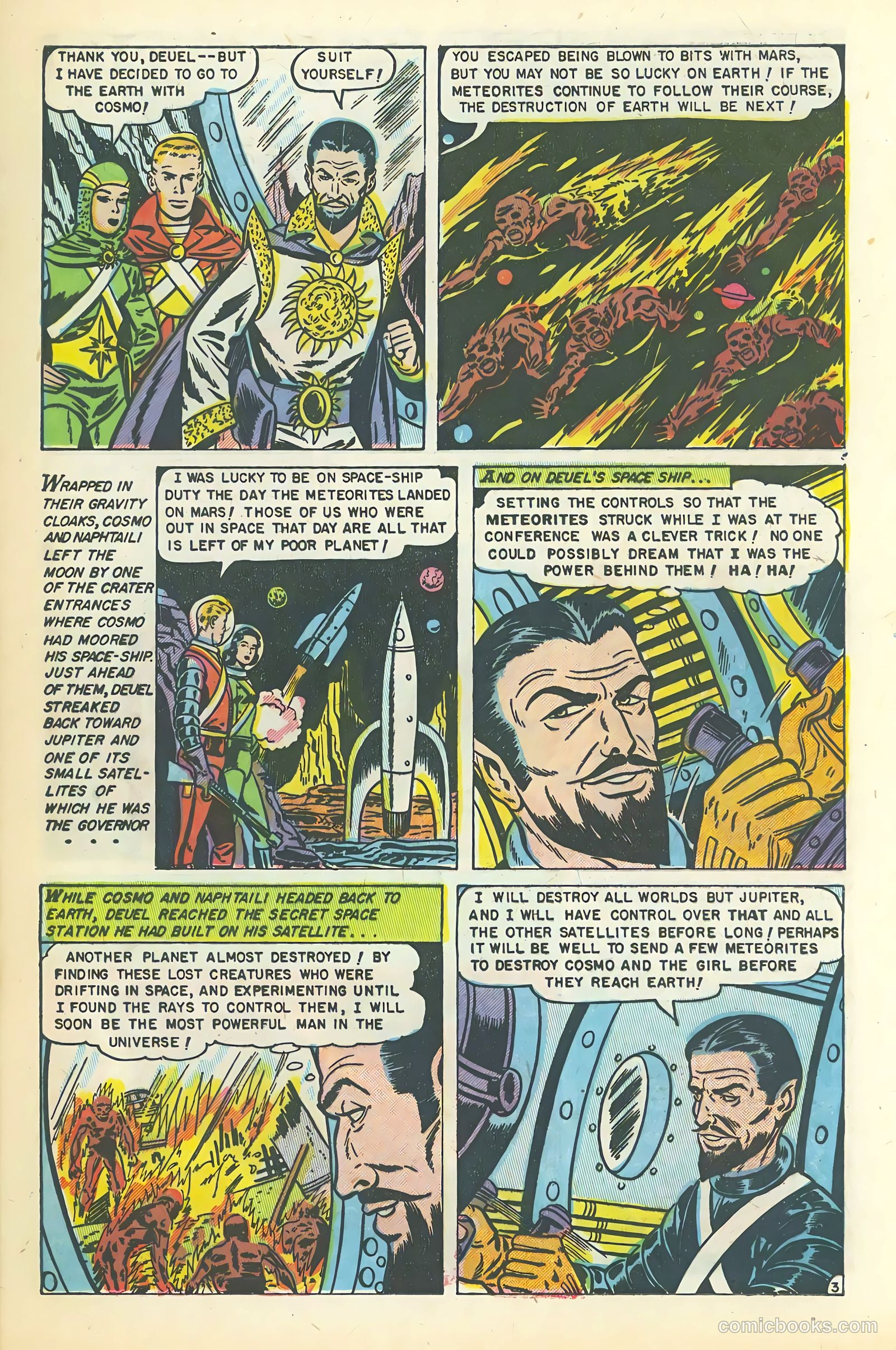 Space Action #3 (1952) — page 21 of 37