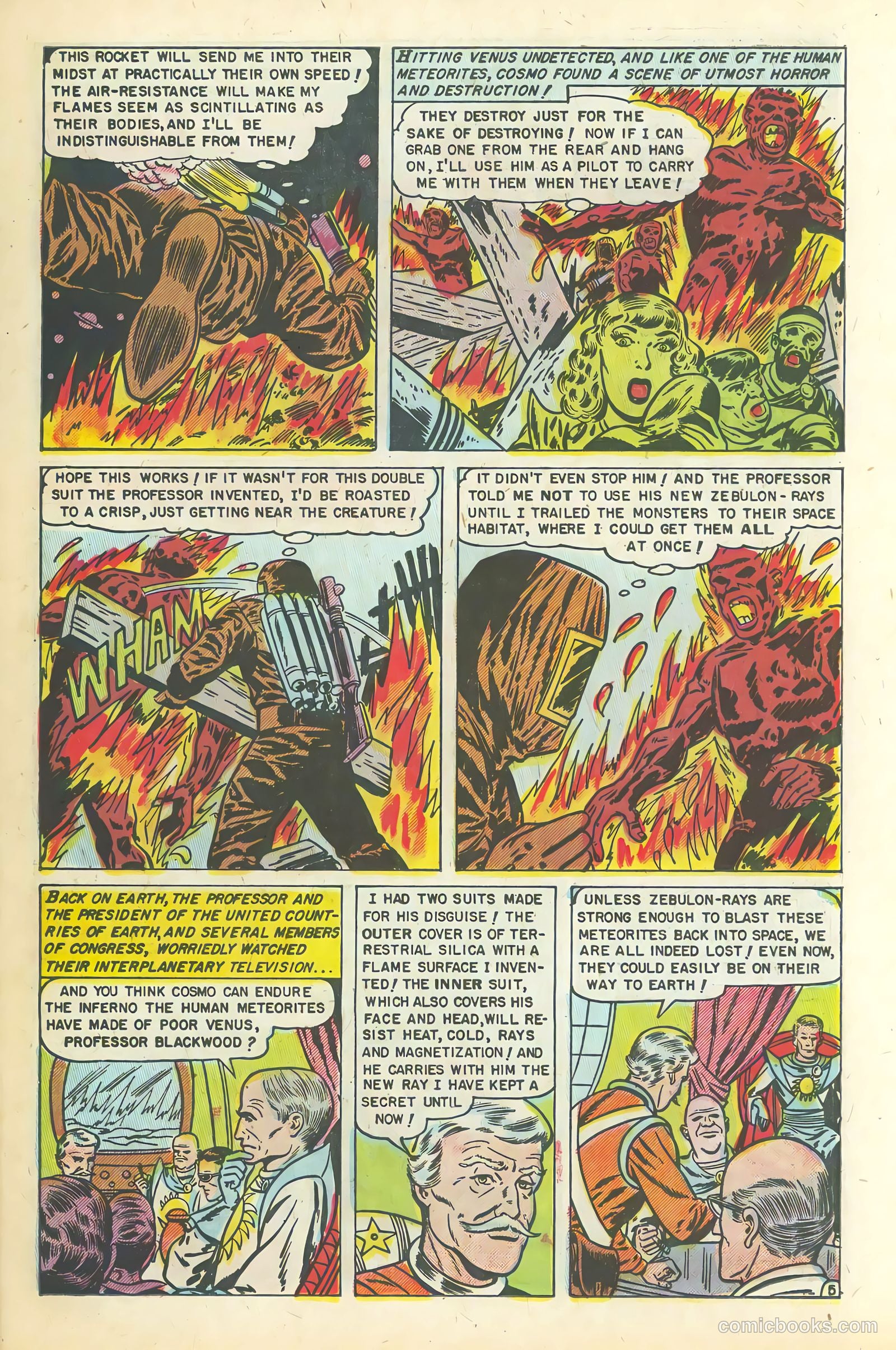 Space Action #3 (1952) — page 23 of 37
