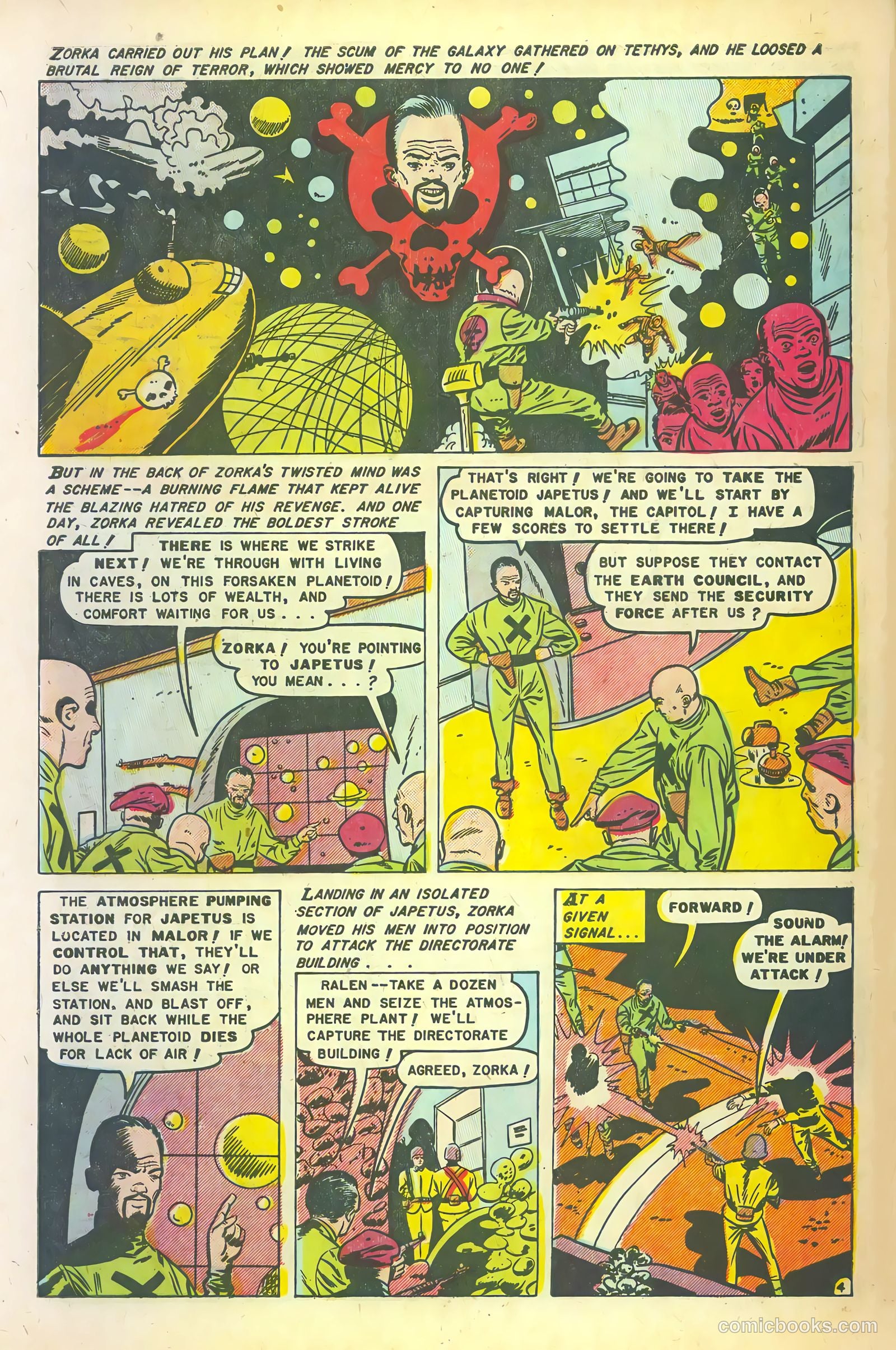 Space Action #3 (1952) — page 30 of 37