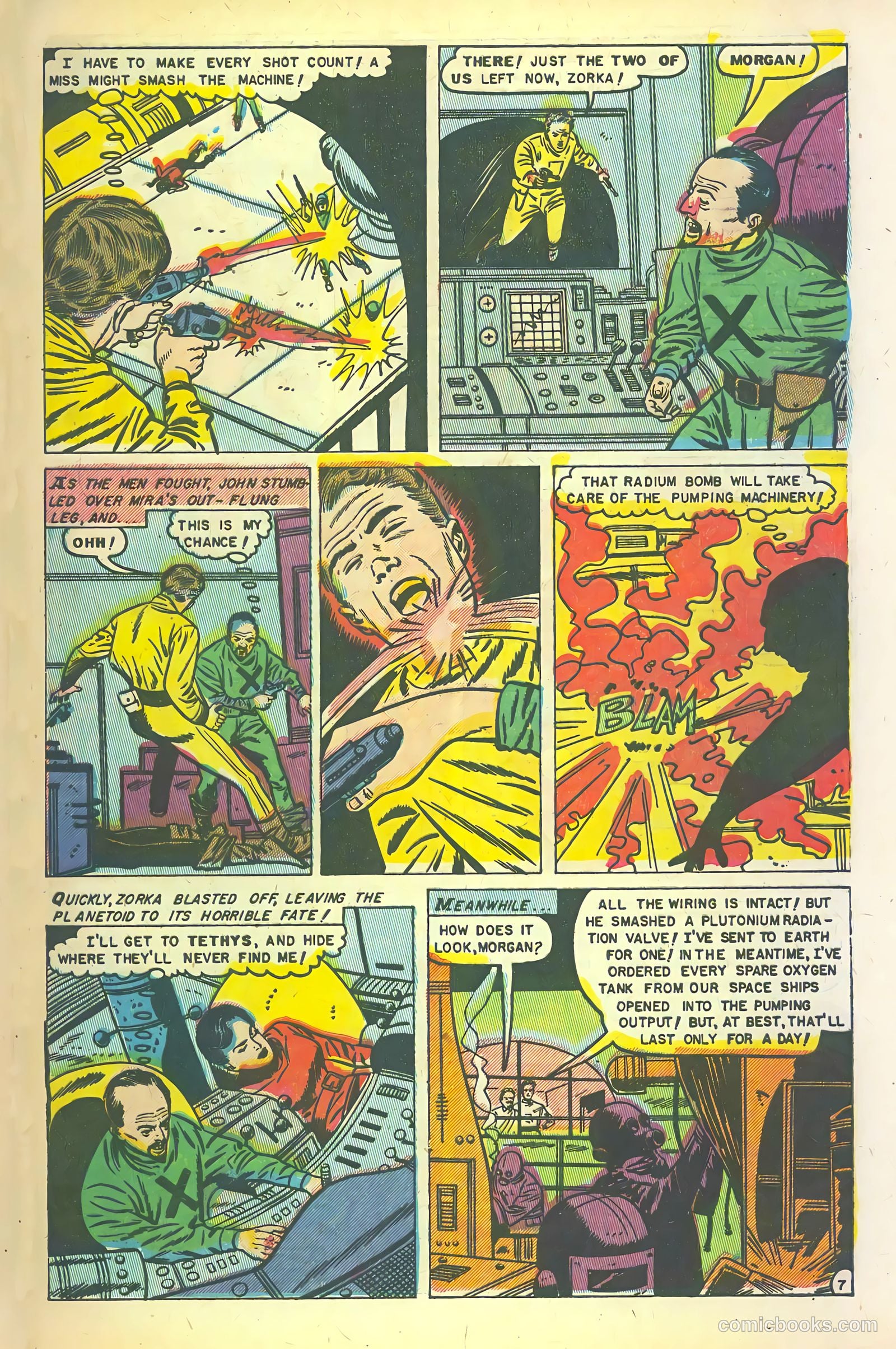 Space Action #3 (1952) — page 33 of 37