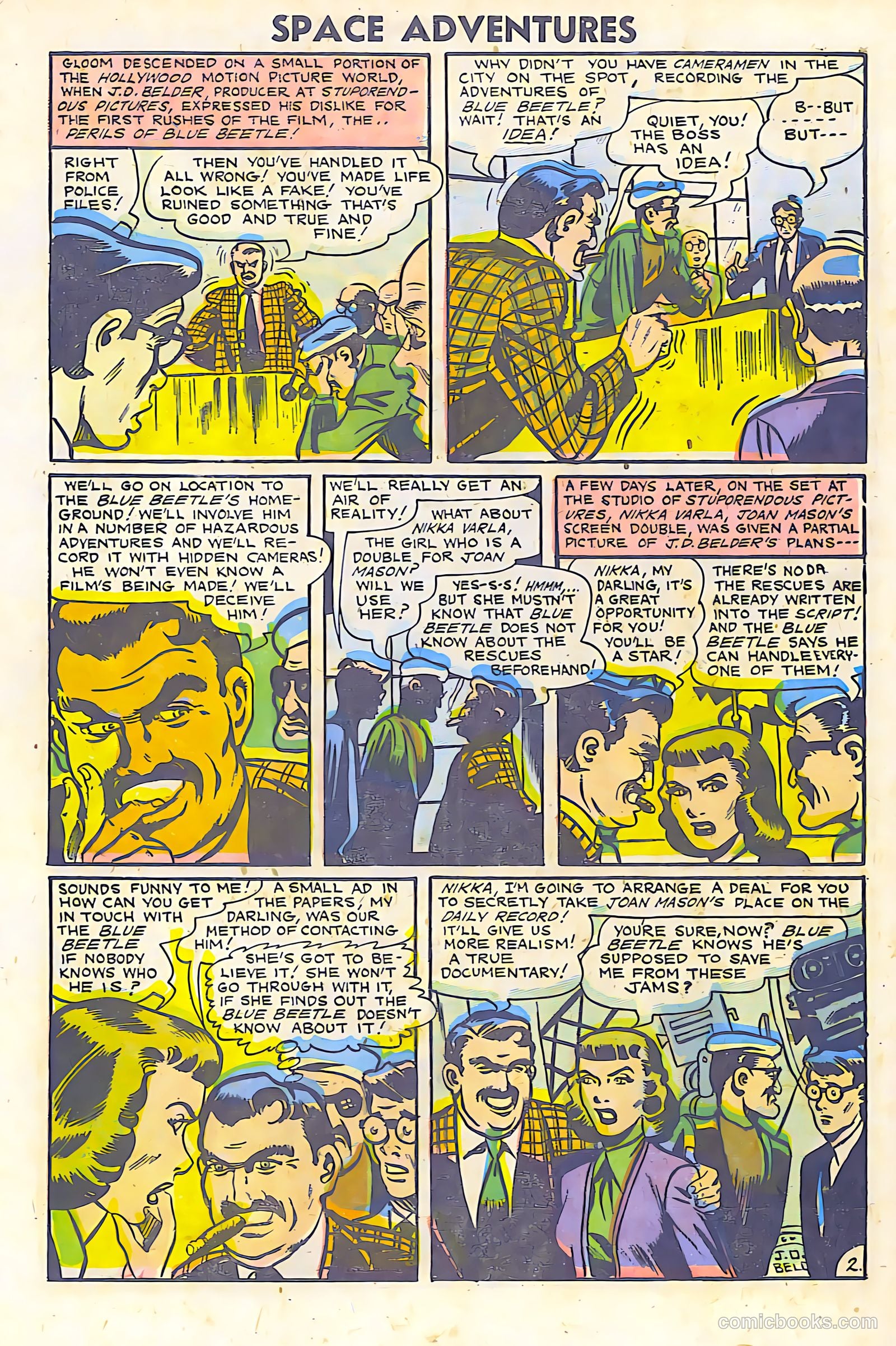 Space Adventures #14 (1955) — page 3 of 25