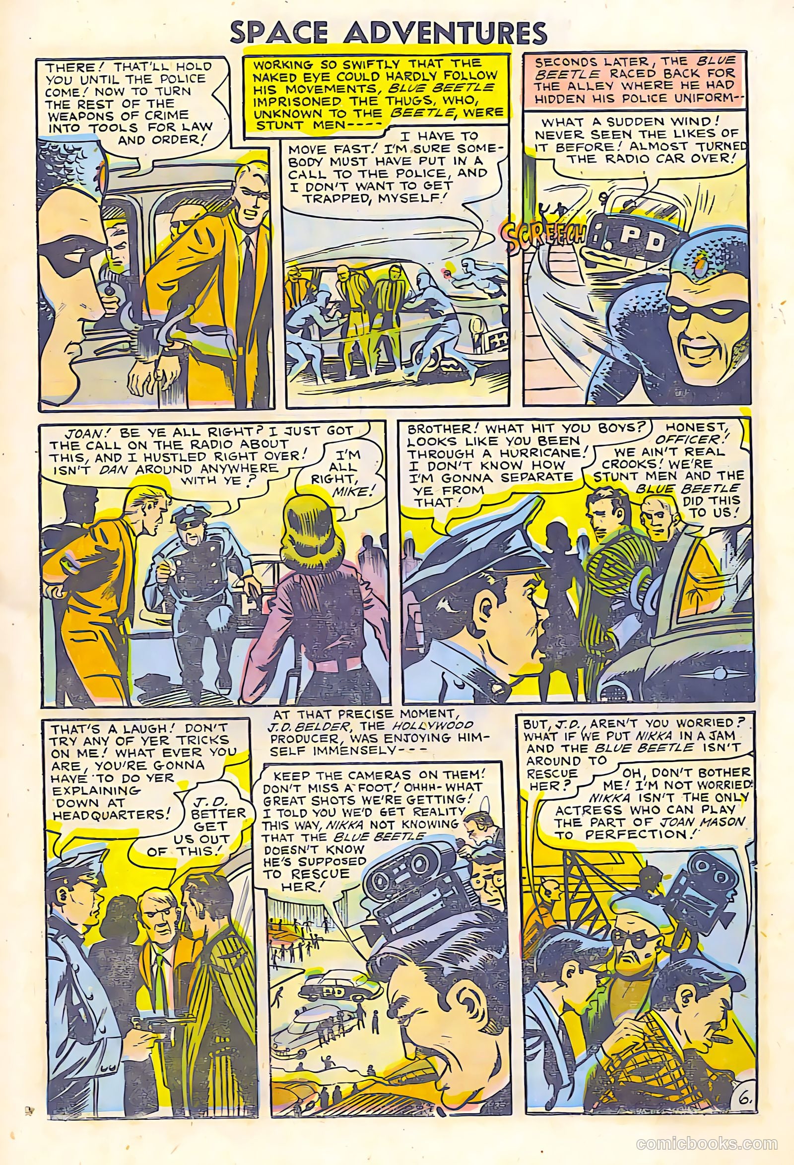 Space Adventures #14 (1955) — page 7 of 25