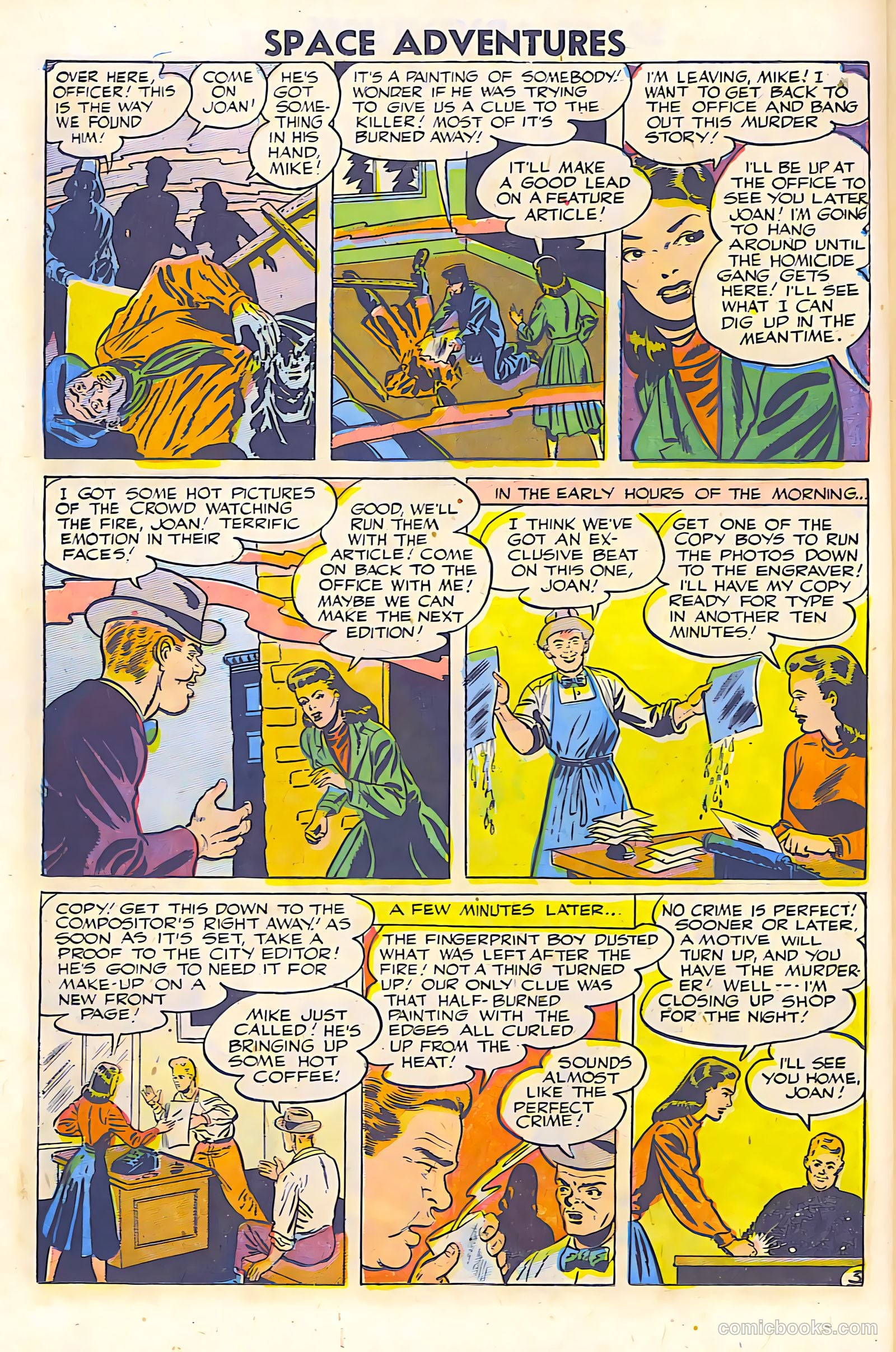 Space Adventures #14 (1955) — page 19 of 25