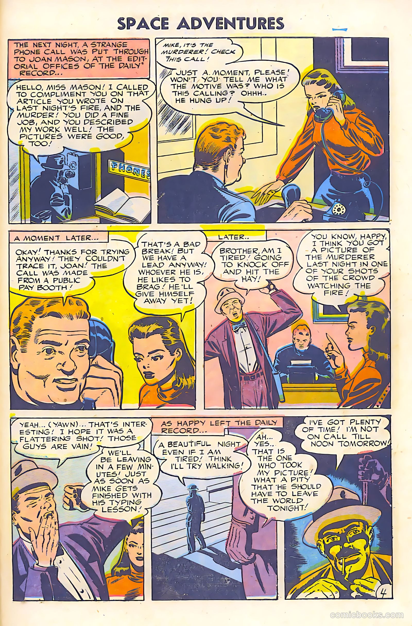 Space Adventures #14 (1955) — page 20 of 25
