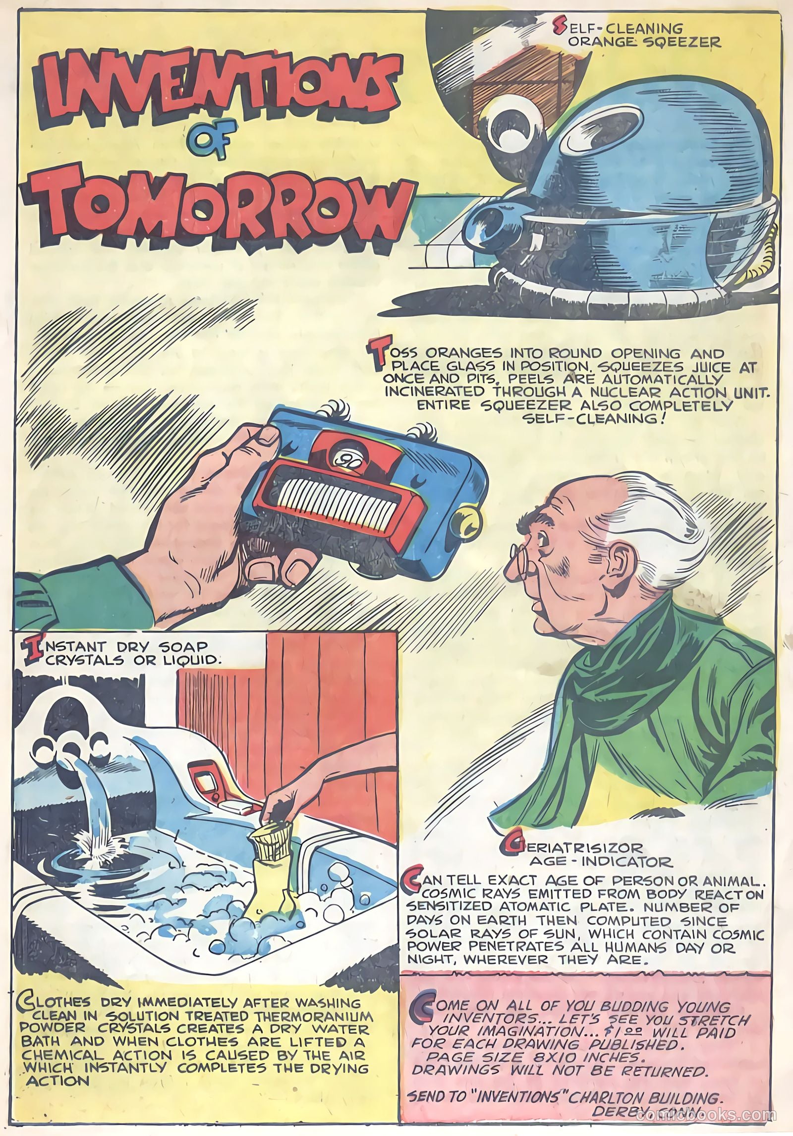 Space Adventures #16 (1955) — page 19 of 26