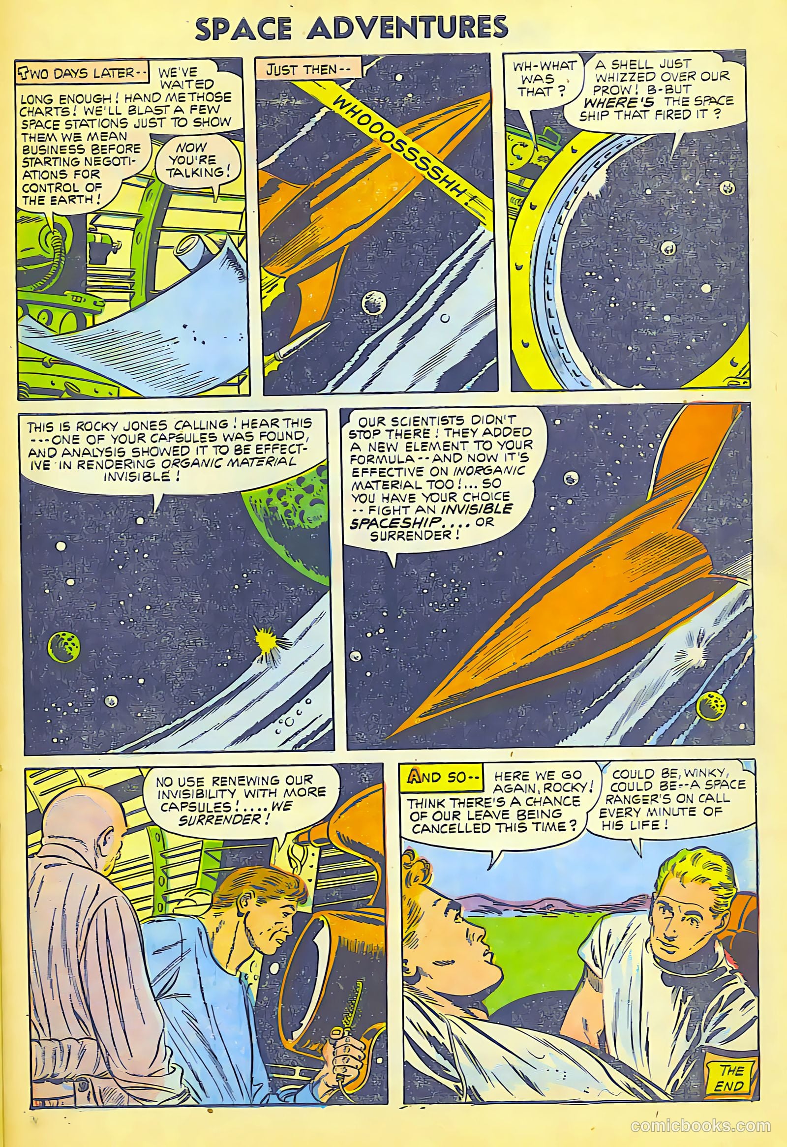 Space Adventures #17 (1955) — page 20 of 25