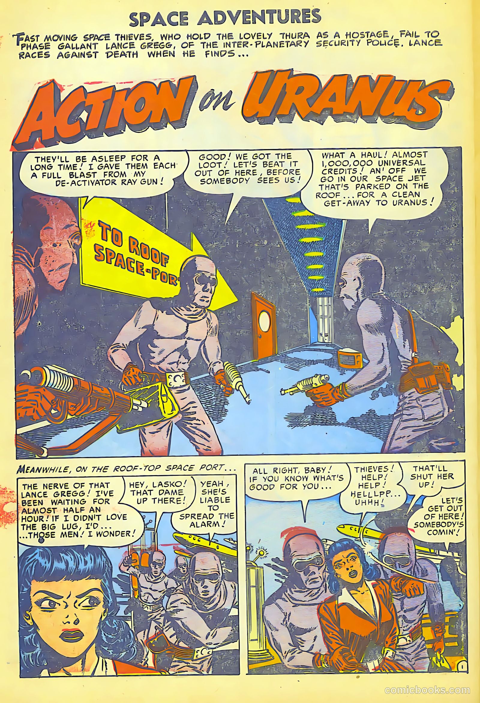 Space Adventures #17 (1955) — page 21 of 25