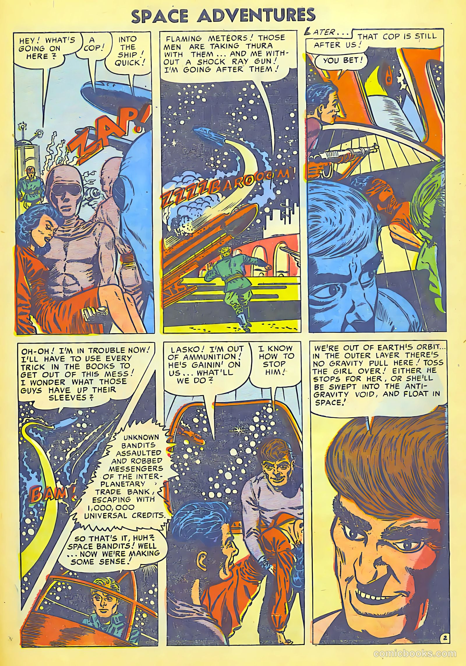 Space Adventures #17 (1955) — page 22 of 25