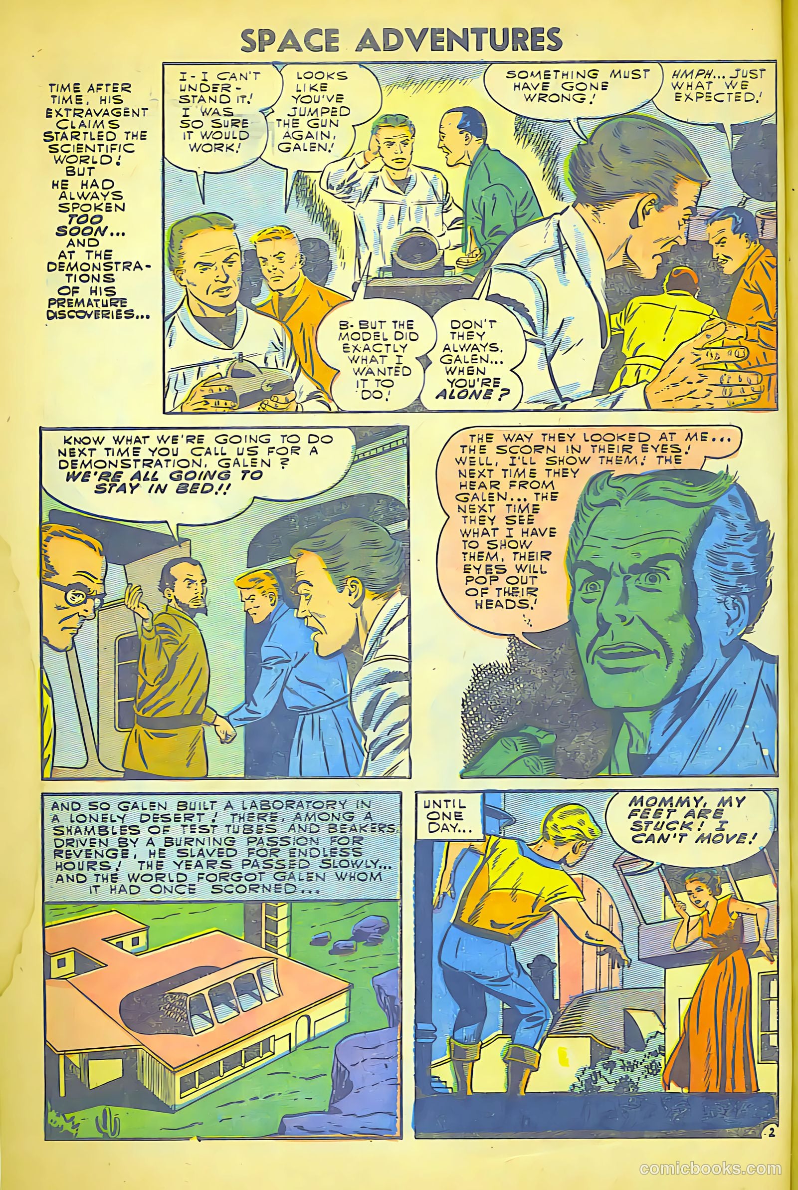 Space Adventures #18 (1955) — page 3 of 27