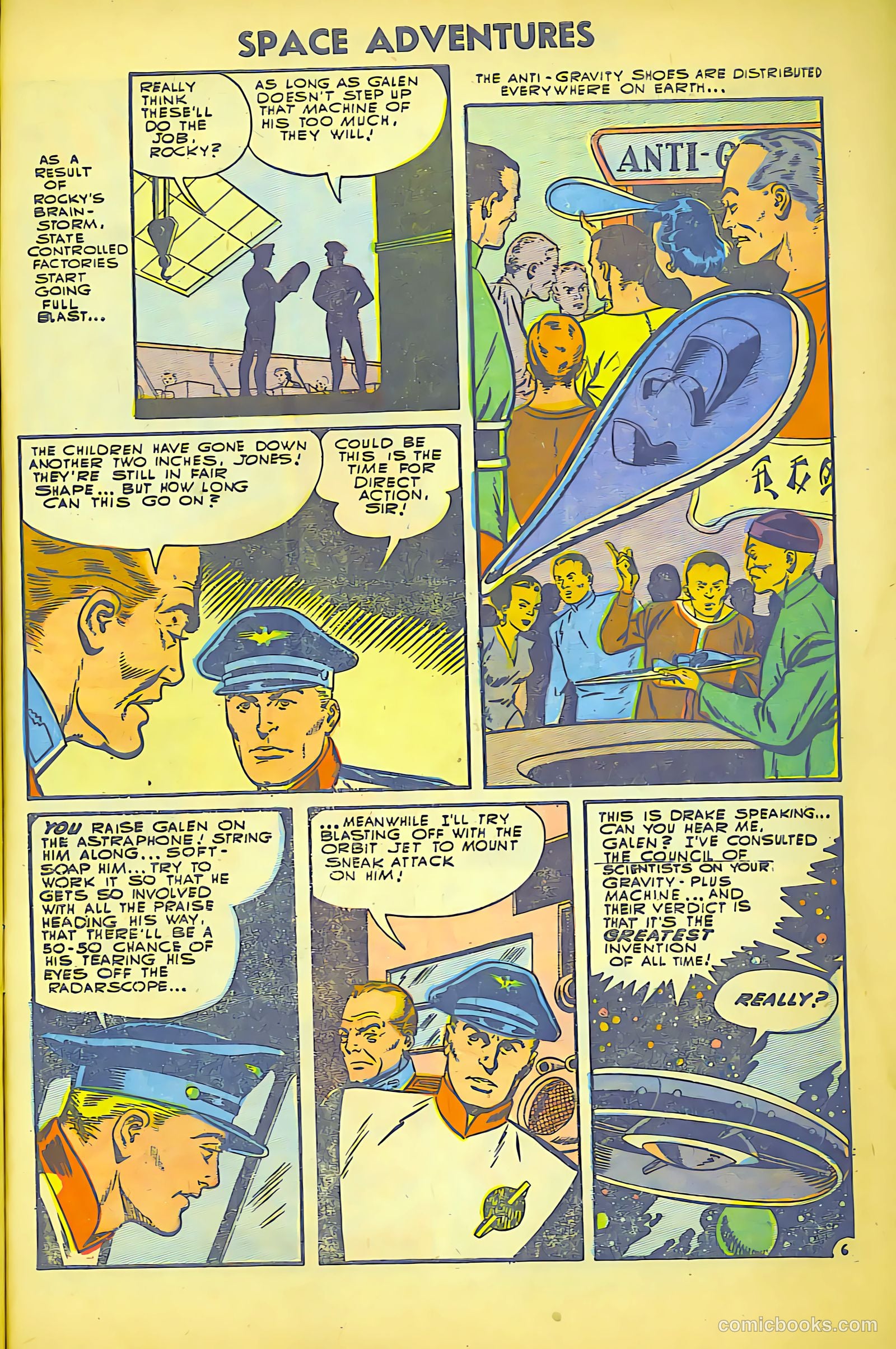 Space Adventures #18 (1955) — page 7 of 27