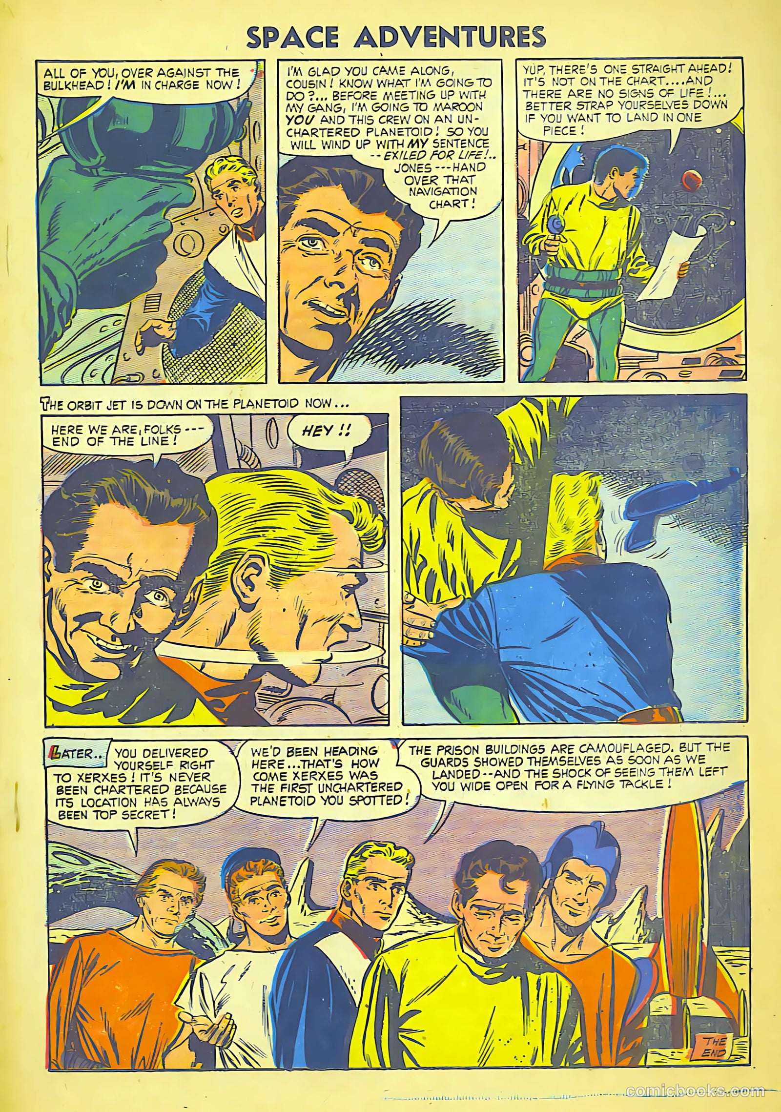 Space Adventures #18 (1955) — page 16 of 27