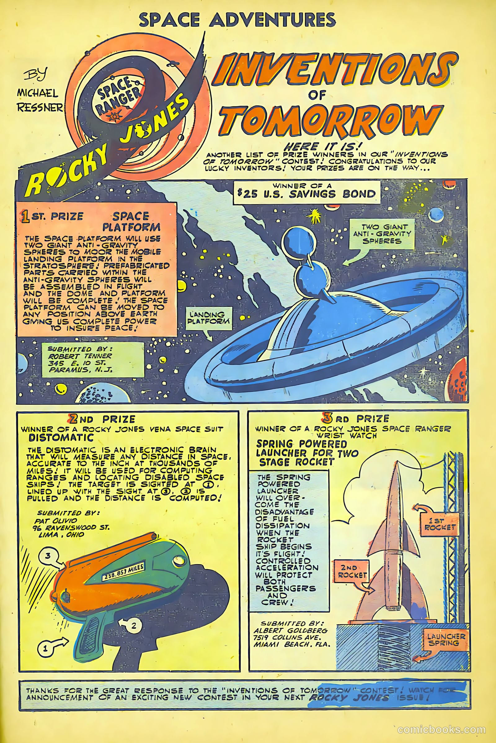 Space Adventures #18 (1955) — page 18 of 27