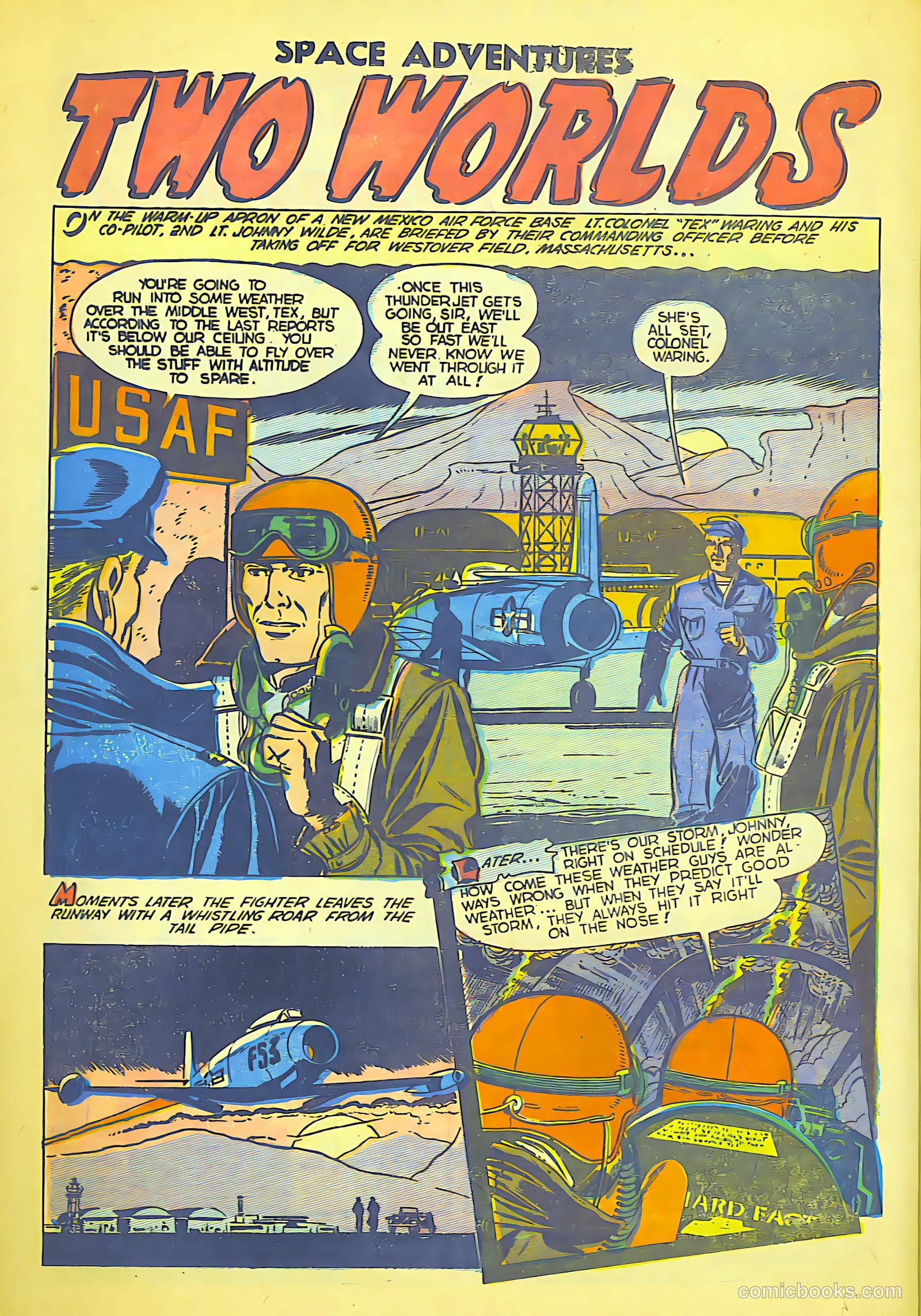 Space Adventures #18 (1955) — page 19 of 27