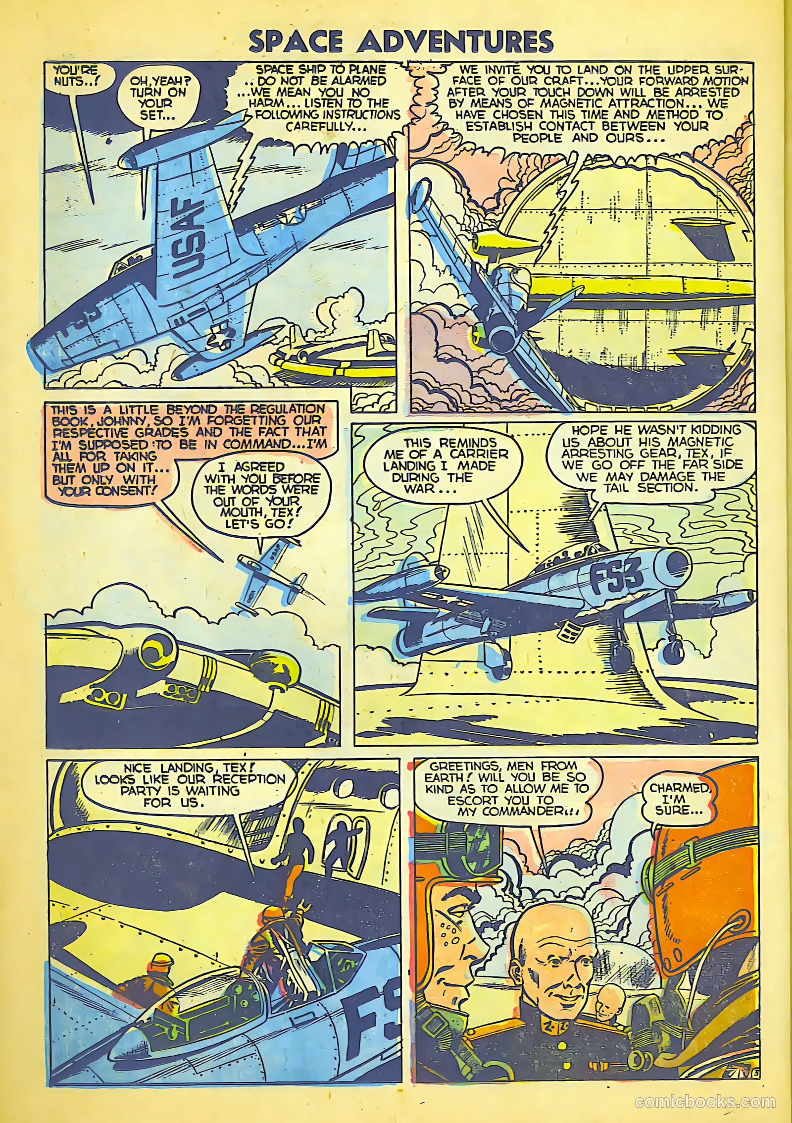 Space Adventures #18 (1955) — page 21 of 27