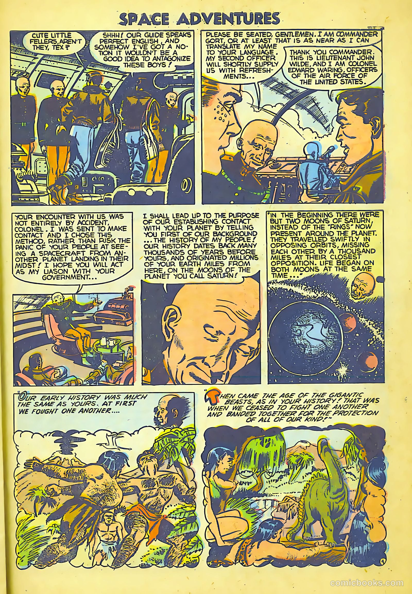 Space Adventures #18 (1955) — page 22 of 27