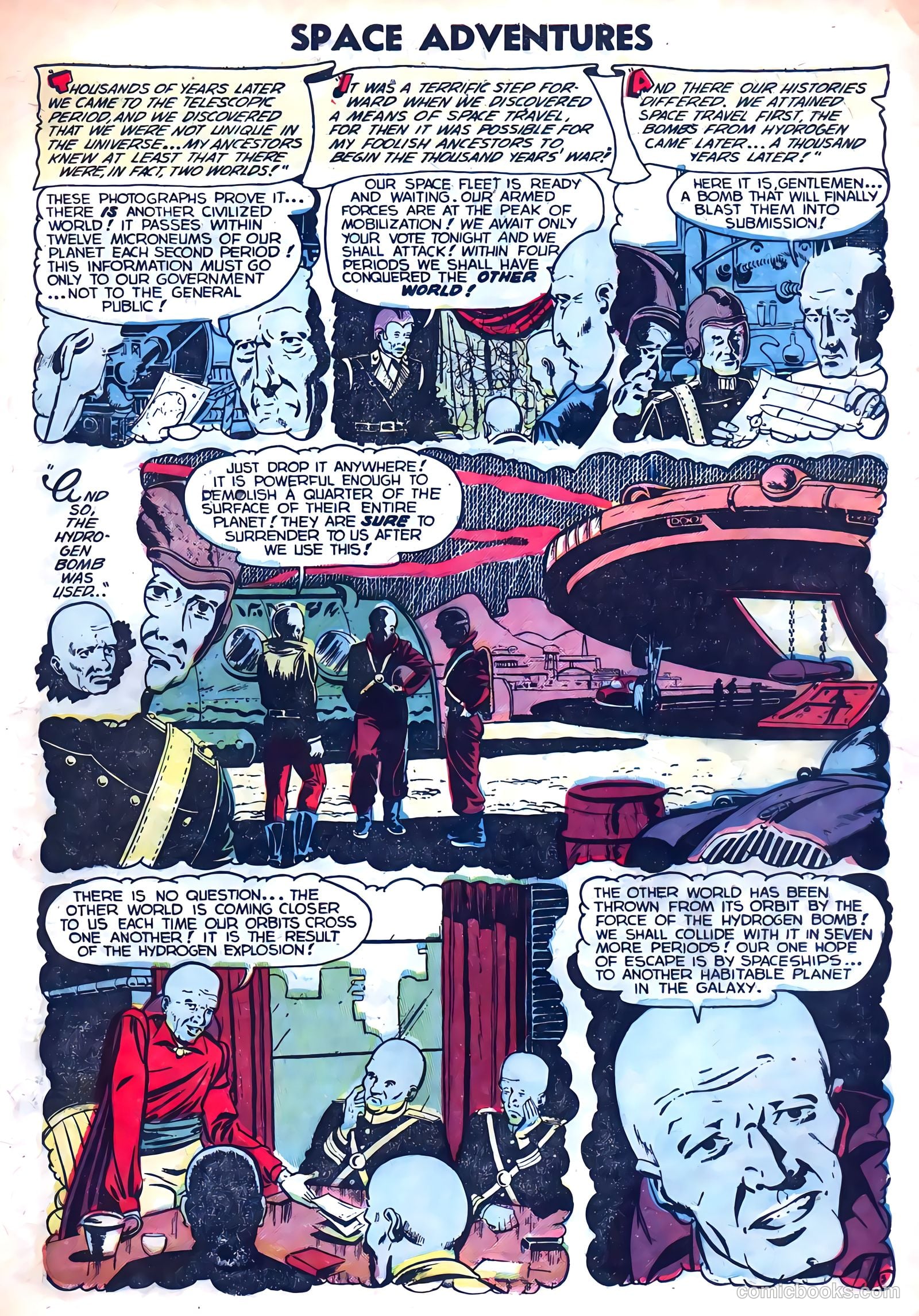 Space Adventures #18 (1955) — page 28 of 36