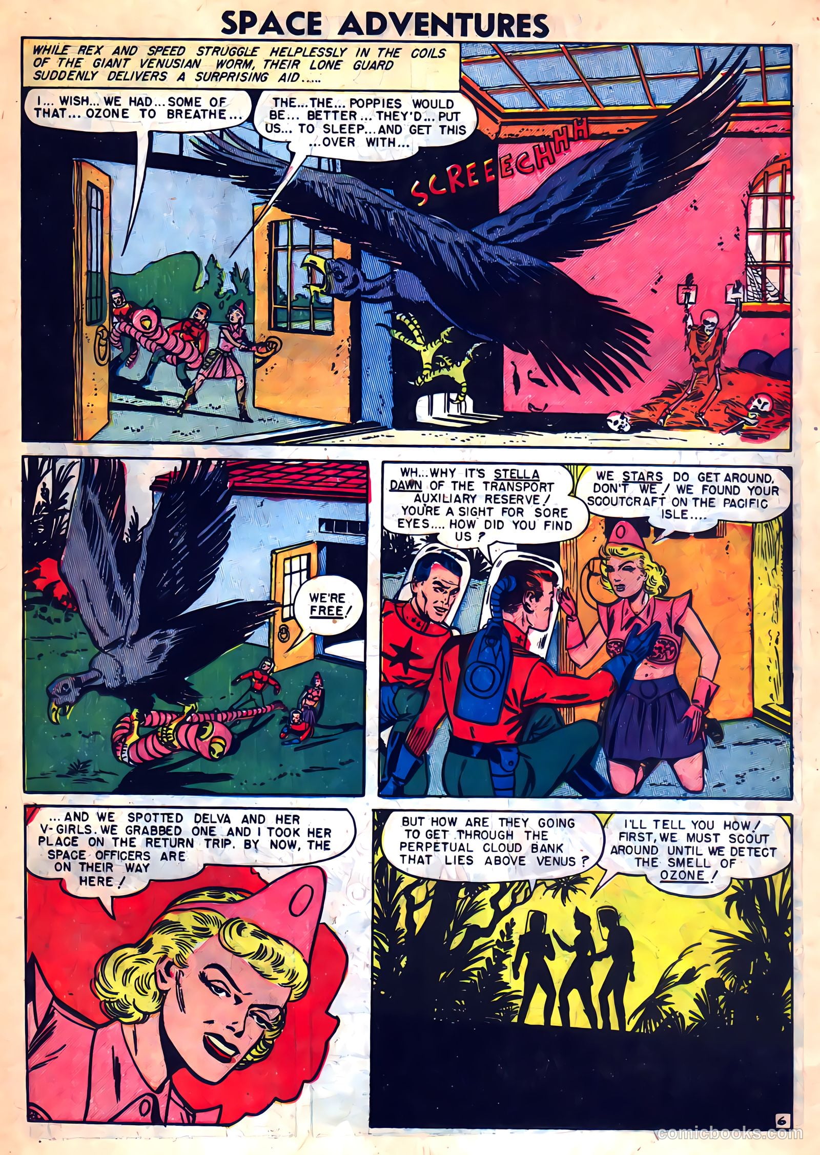 Space Adventures #3 (1952) — page 15 of 36