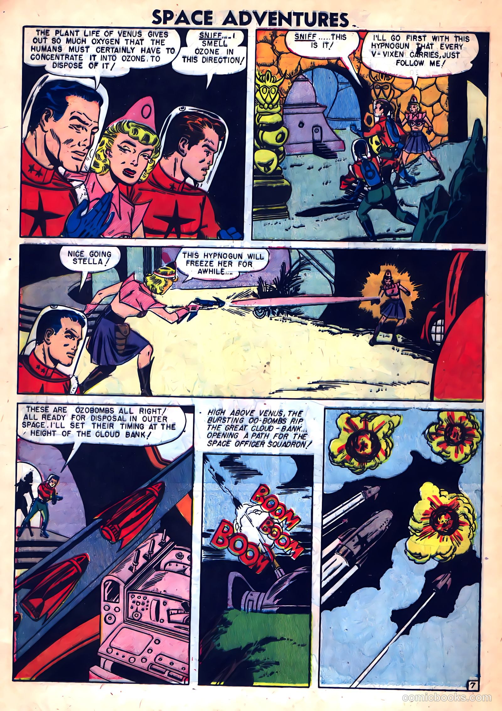 Space Adventures #3 (1952) — page 16 of 36