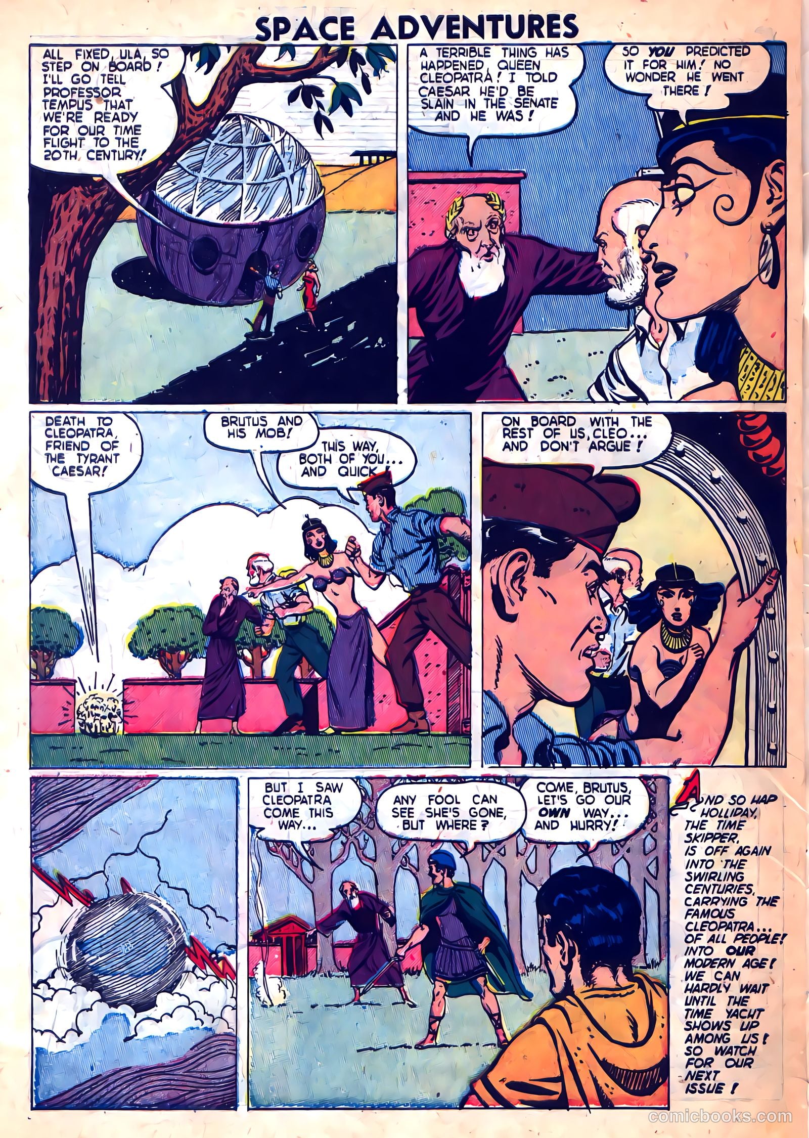 Space Adventures #3 (1952) — page 34 of 36