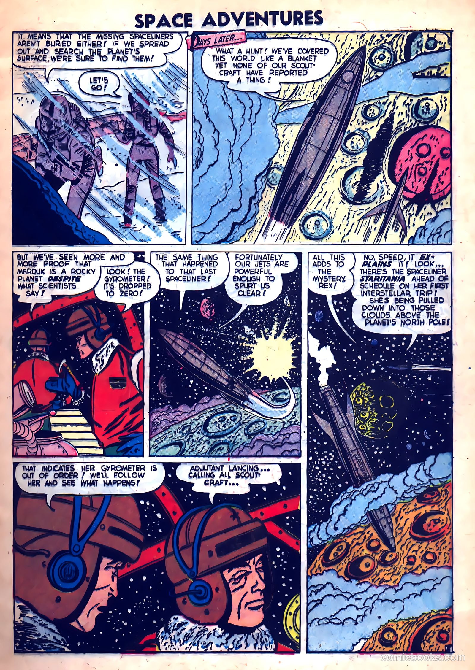 Space Adventures #3 (1959, L. Miller & Son) — page 5 of 36